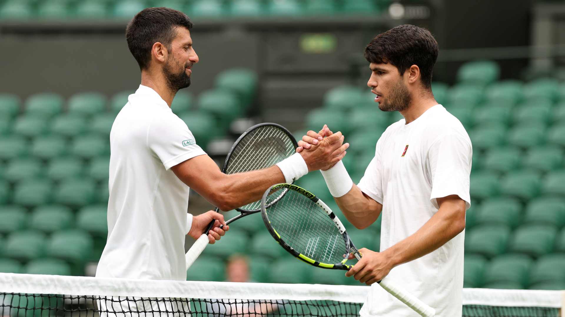 Djokovic y Alcaraz saltan al Court Central de Wimbledon, pero no para una final...