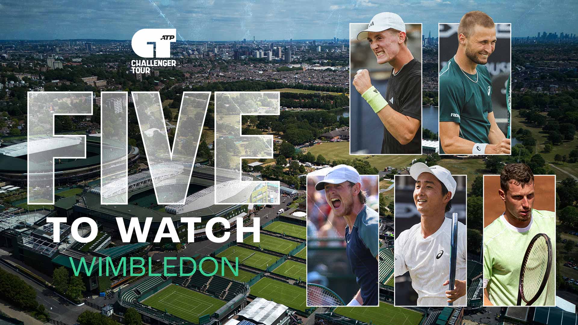 Five Challenger players to watch at Wimbledon