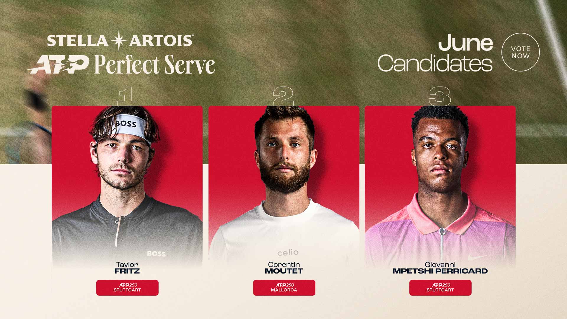 Stella Artois ATP Perfect Serve: Vote now for June's highlight from the line
