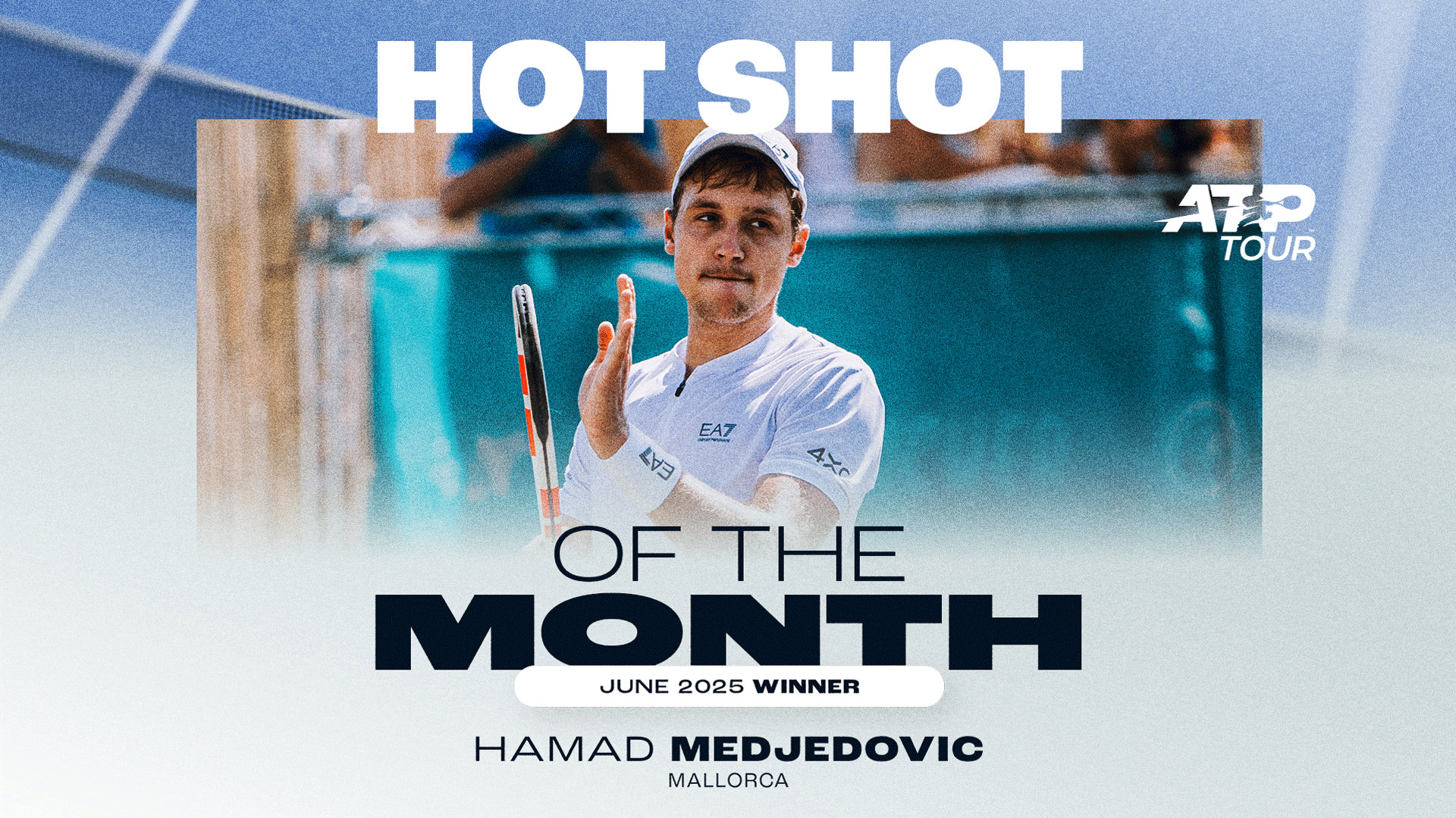 Hot Shot of the Month: Medjedovic's tweener magic in Mallorca