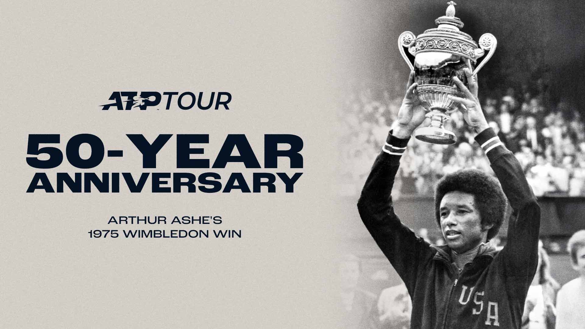 Remembering Arthur Ashe & 1975 Wimbledon: 50 Years On...
