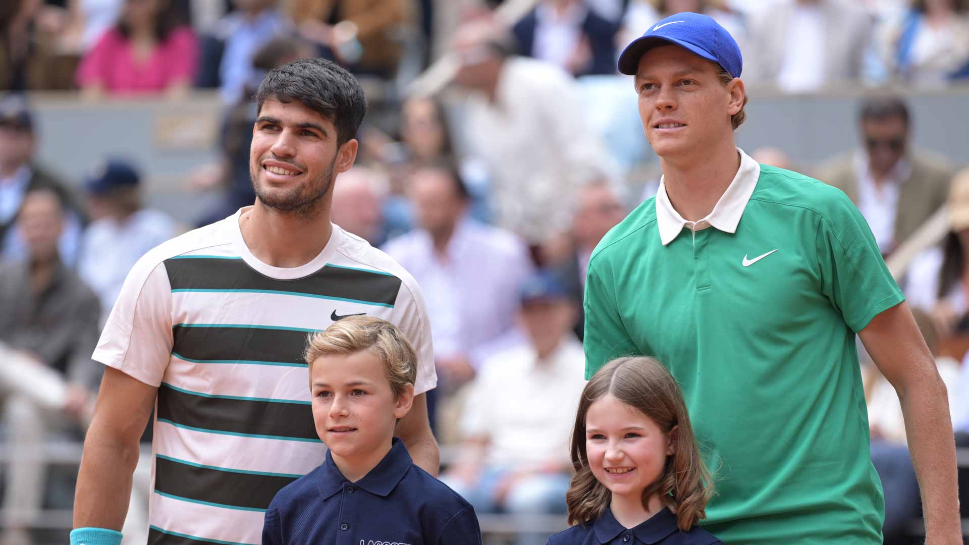 Alcaraz & Sinner join Federer & Nadal as only rivals to do this...