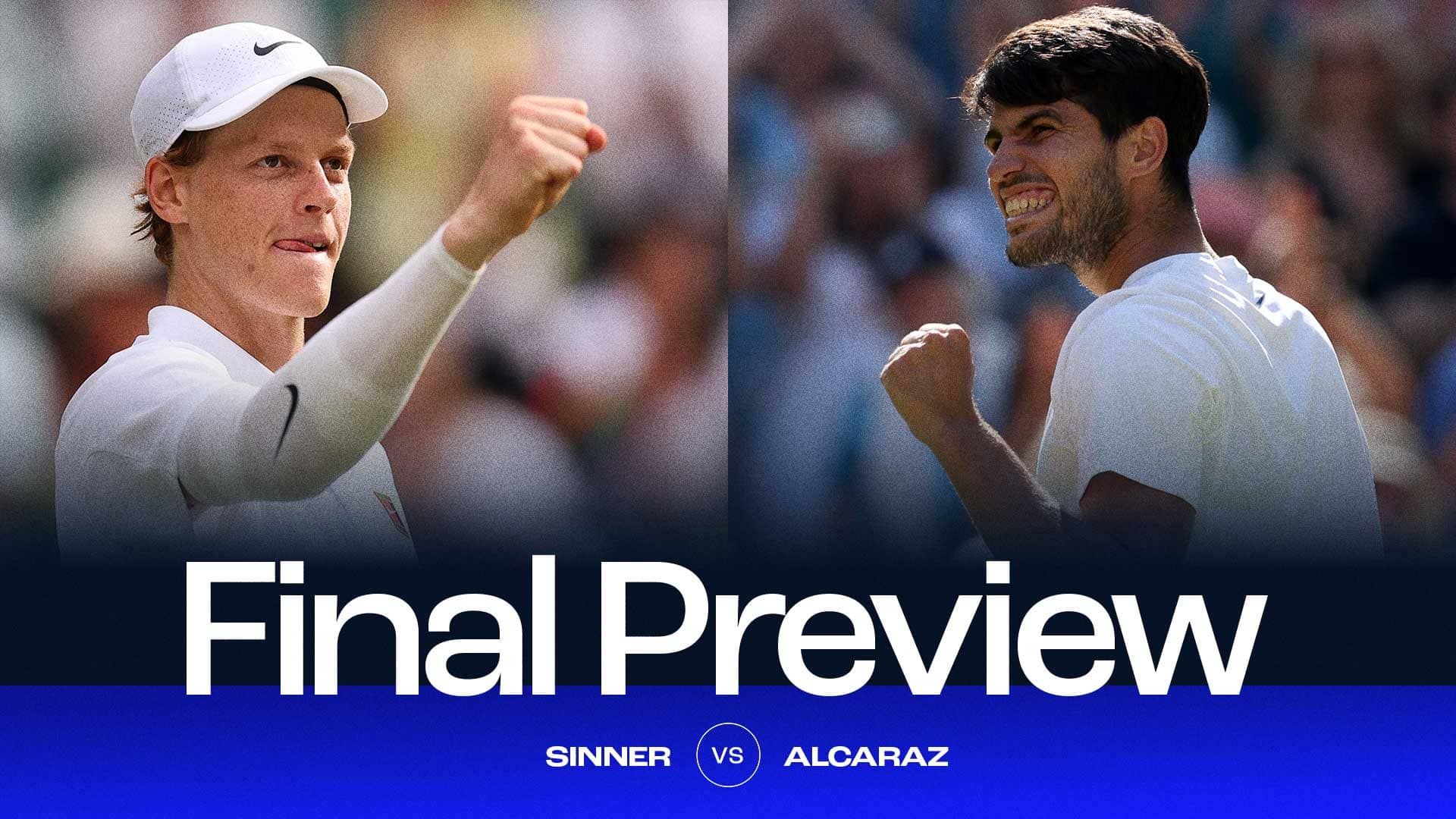 Sinner seeks redemption vs. Alcaraz in blockbuster Wimbledon final