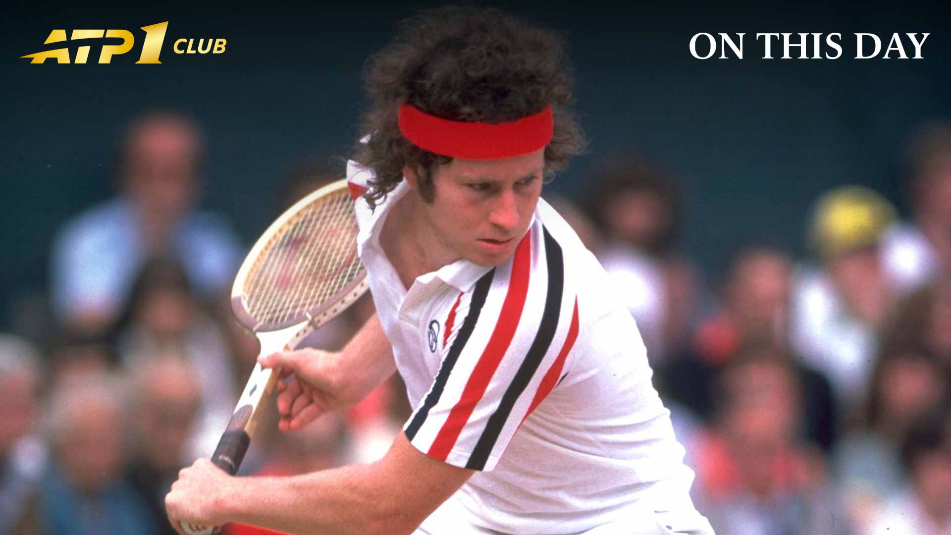45 years ago today: McEnroe's meteoric rise to World No. 1