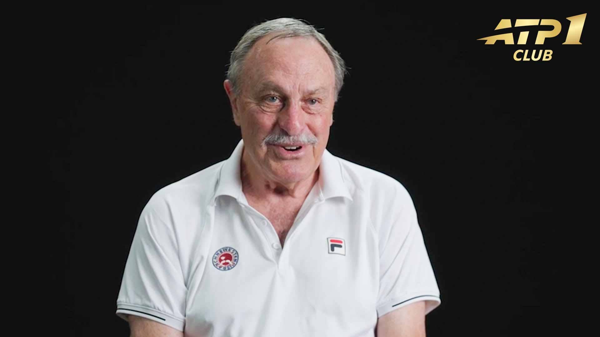 John Newcombe spent eight weeks atop the PIF ATP Rankings in 1974.