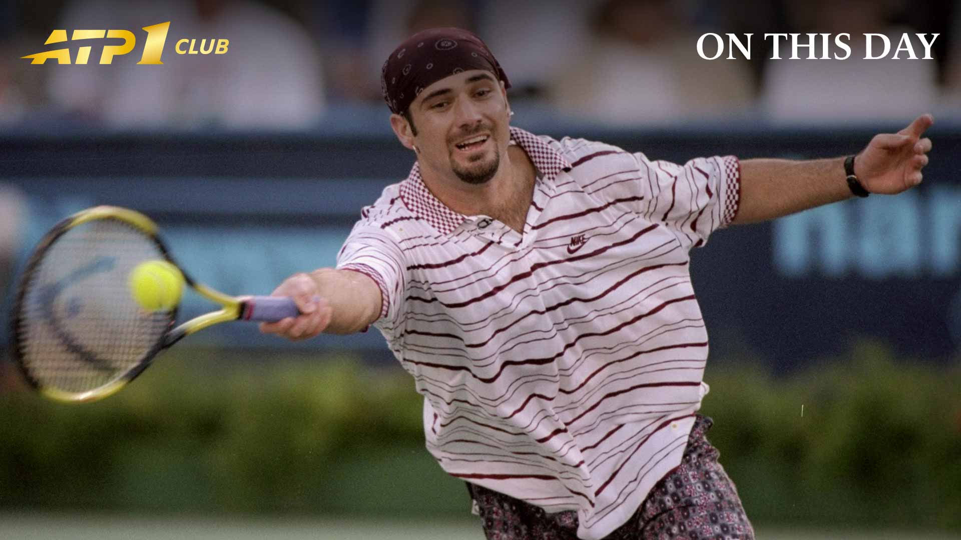On This Day: Agassi makes No. 1 debut in 1995