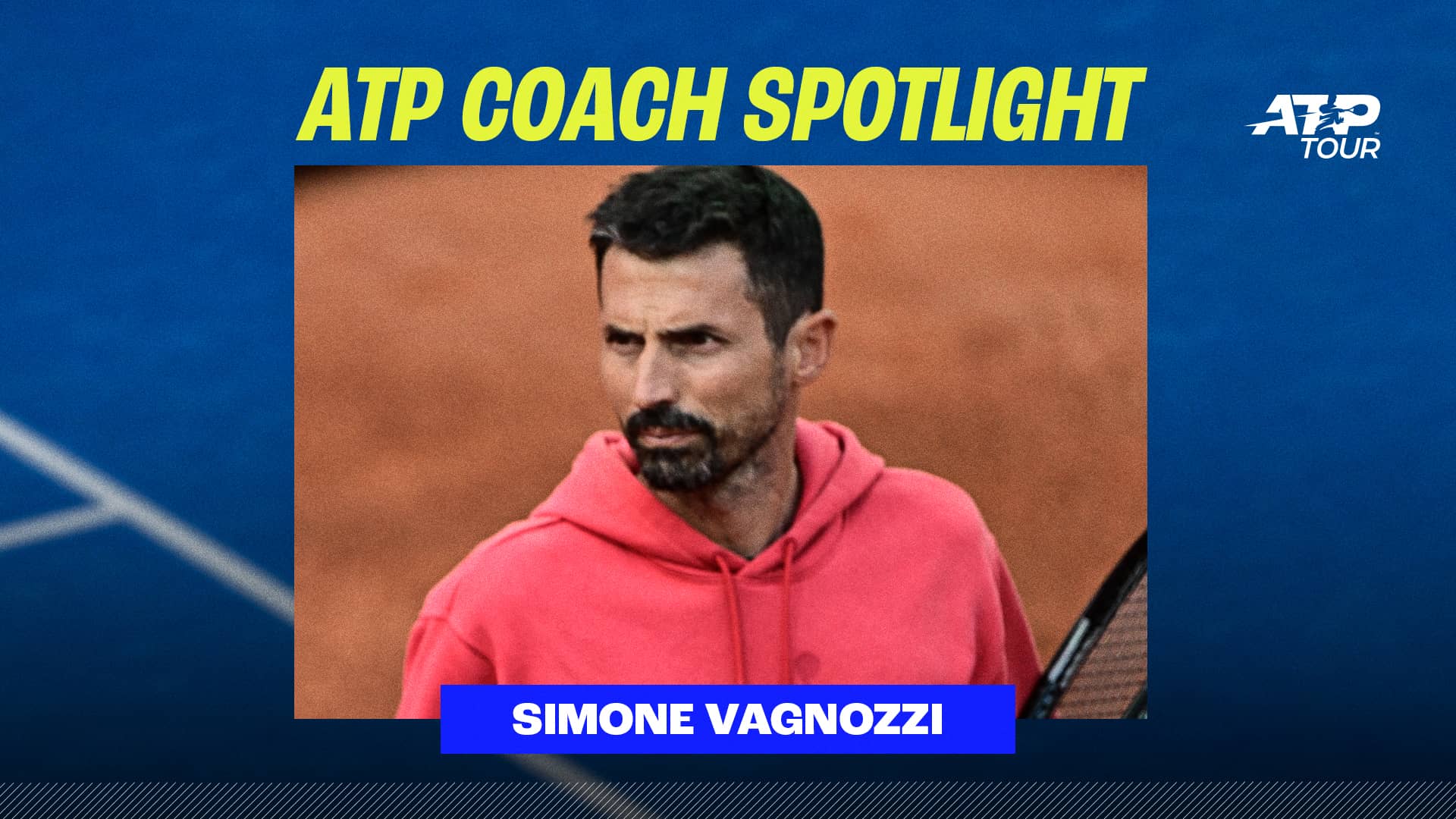 Simone Vagnozzi entrena a Jannik Sinner desde el año 2022.