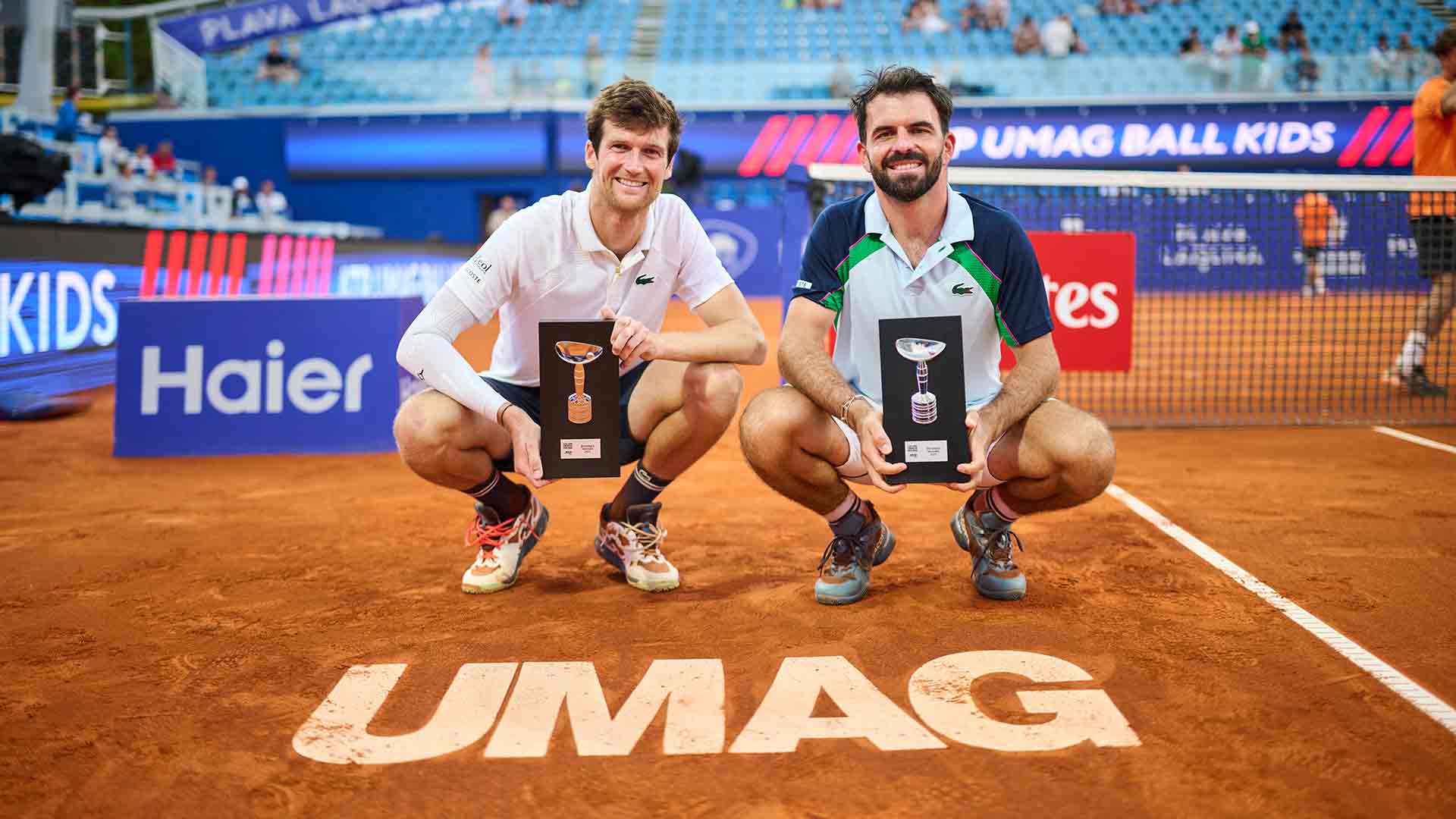 Arneodo y Guinard se quedan el título de dobles en Umag