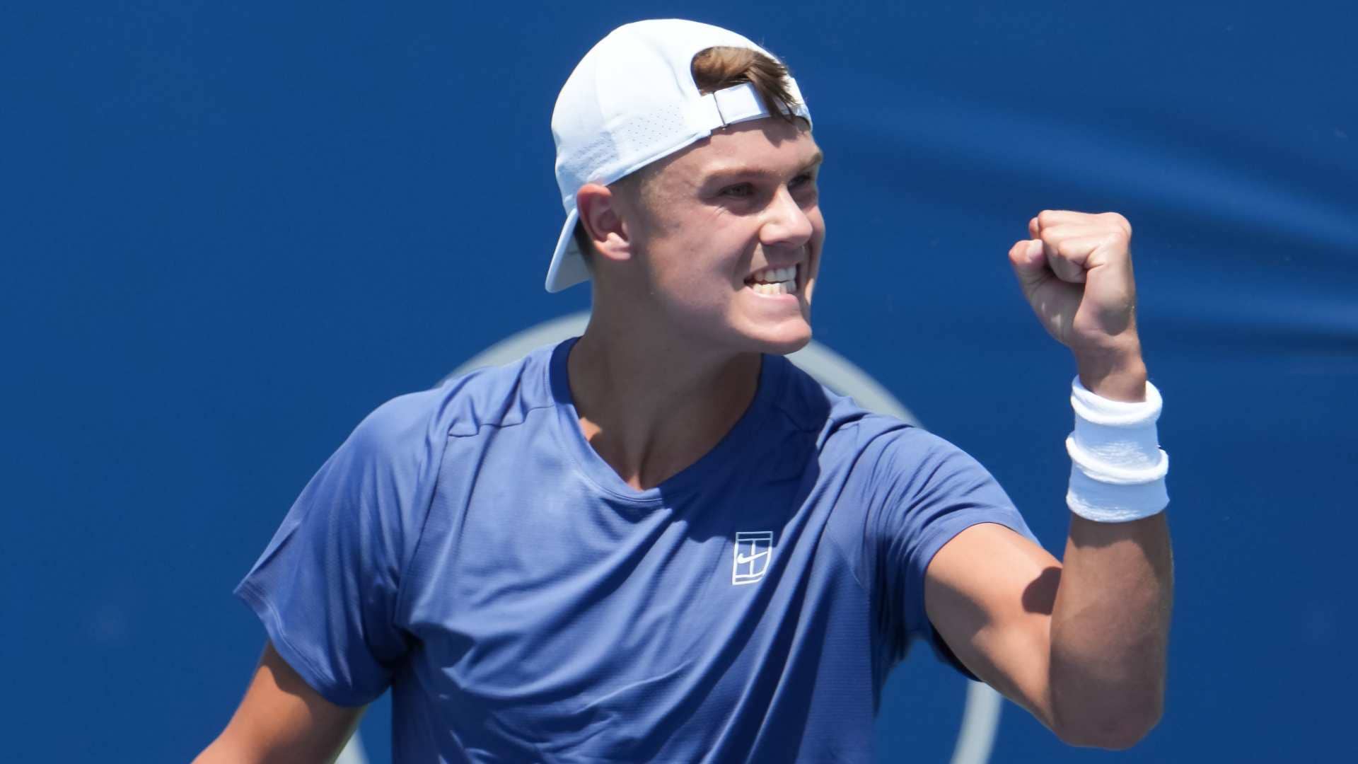 Rune beats Mpetshi Perricard at his own game in Toronto