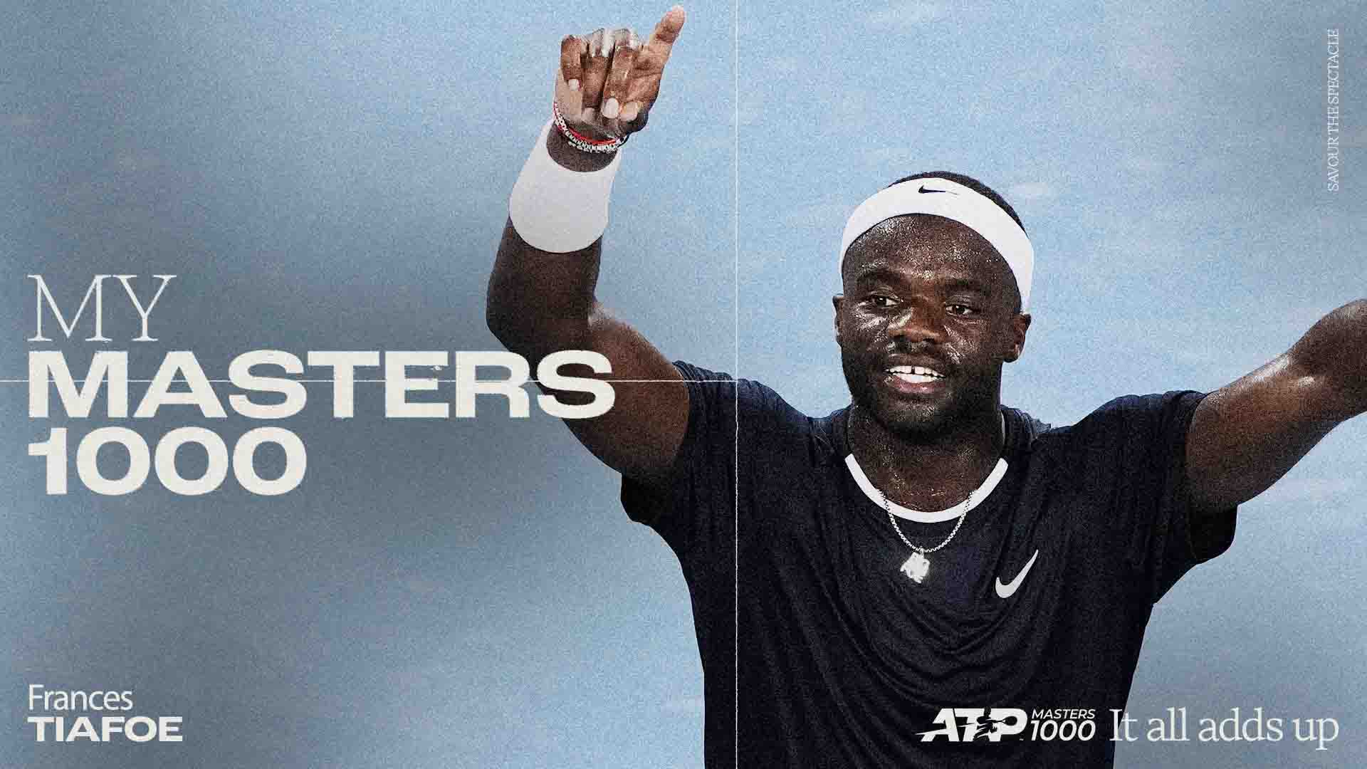 Frances Tiafoe reached his first ATP Masters 1000 final in Cincinnati last year.