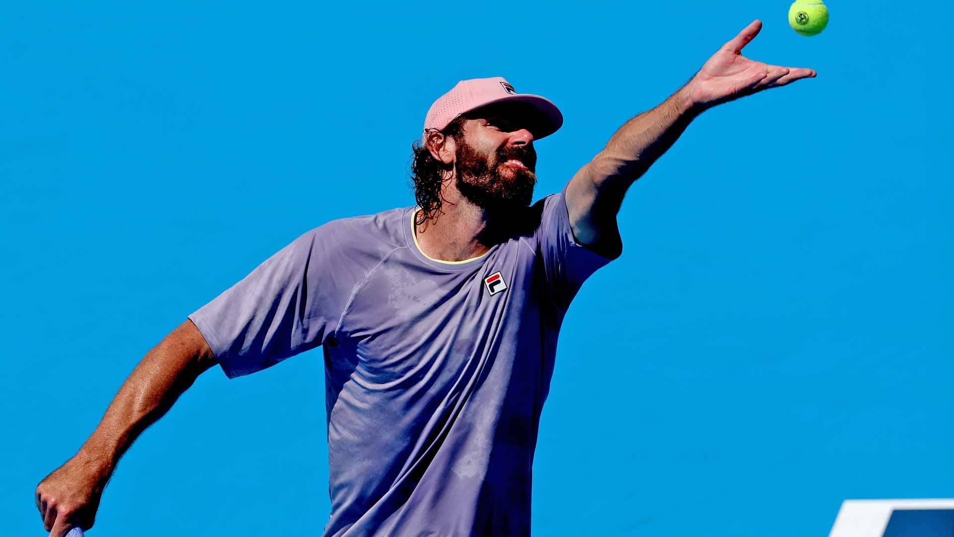 Opelka a 'solo mad scientist' trying to find his perfect serve