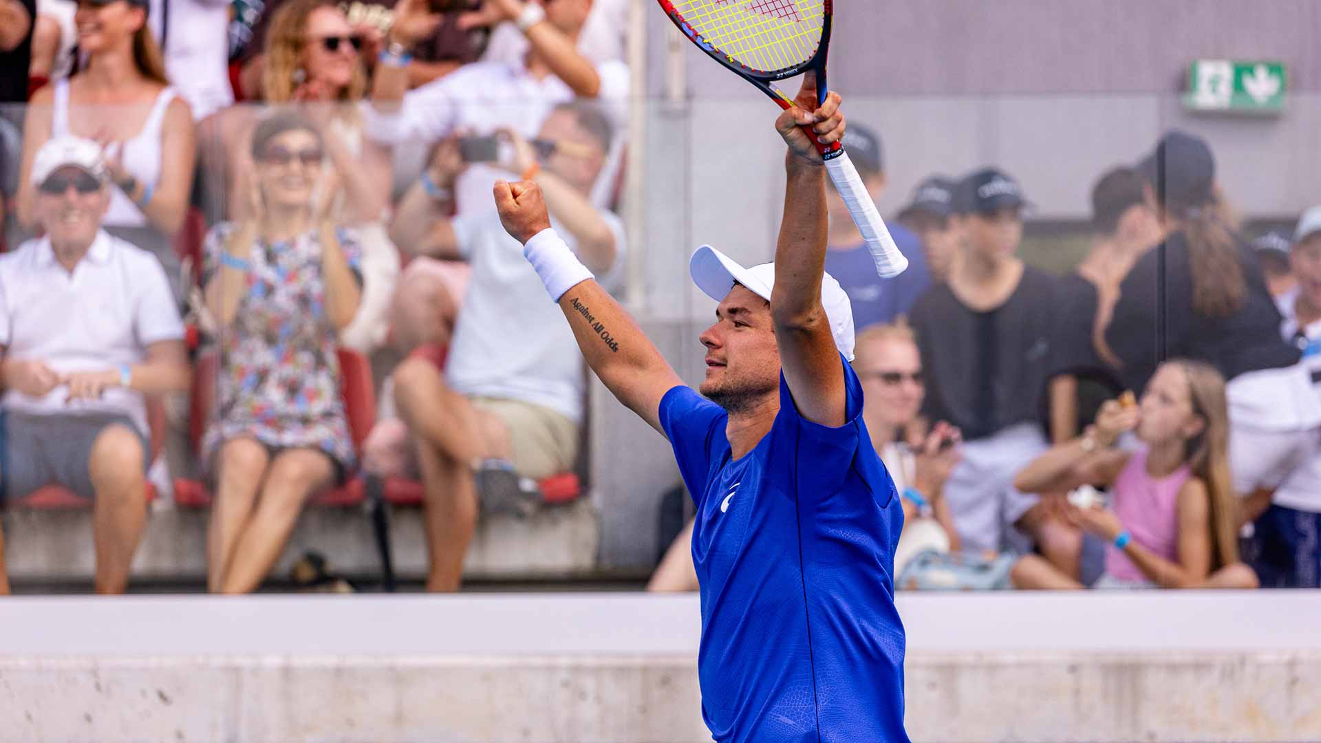 <a href='https://www.atptour.com/en/players/kamil-majchrzak/mq75/overview'>Kamil Majchrzak</a> wins on home soil in Poland.