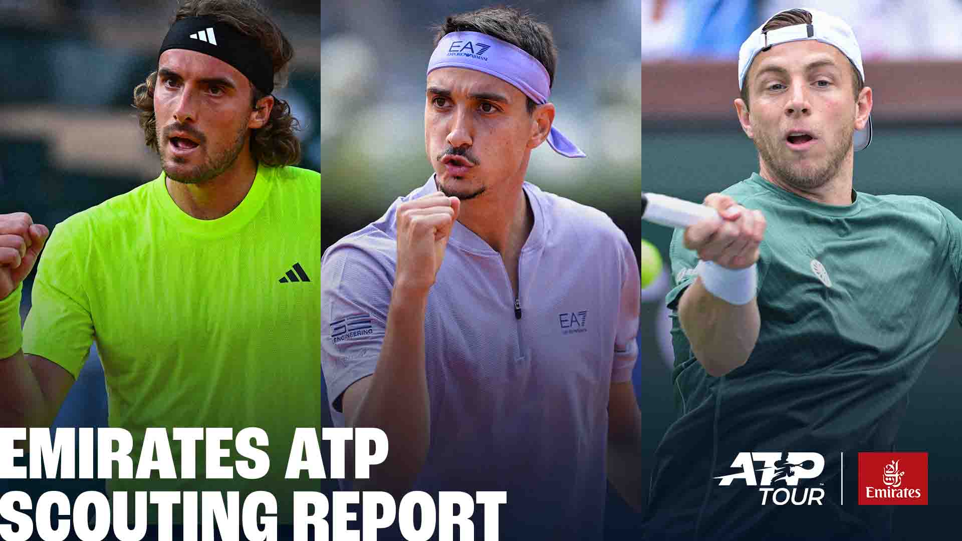 Scouting Report: Tsitsipas y el campeón Sonego lideran el cuadro en Winston-Salem