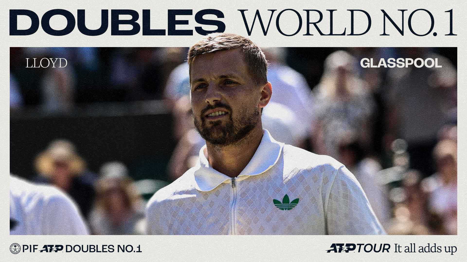 Glasspool becomes doubles World No. 1 after dominant stretch with Cash