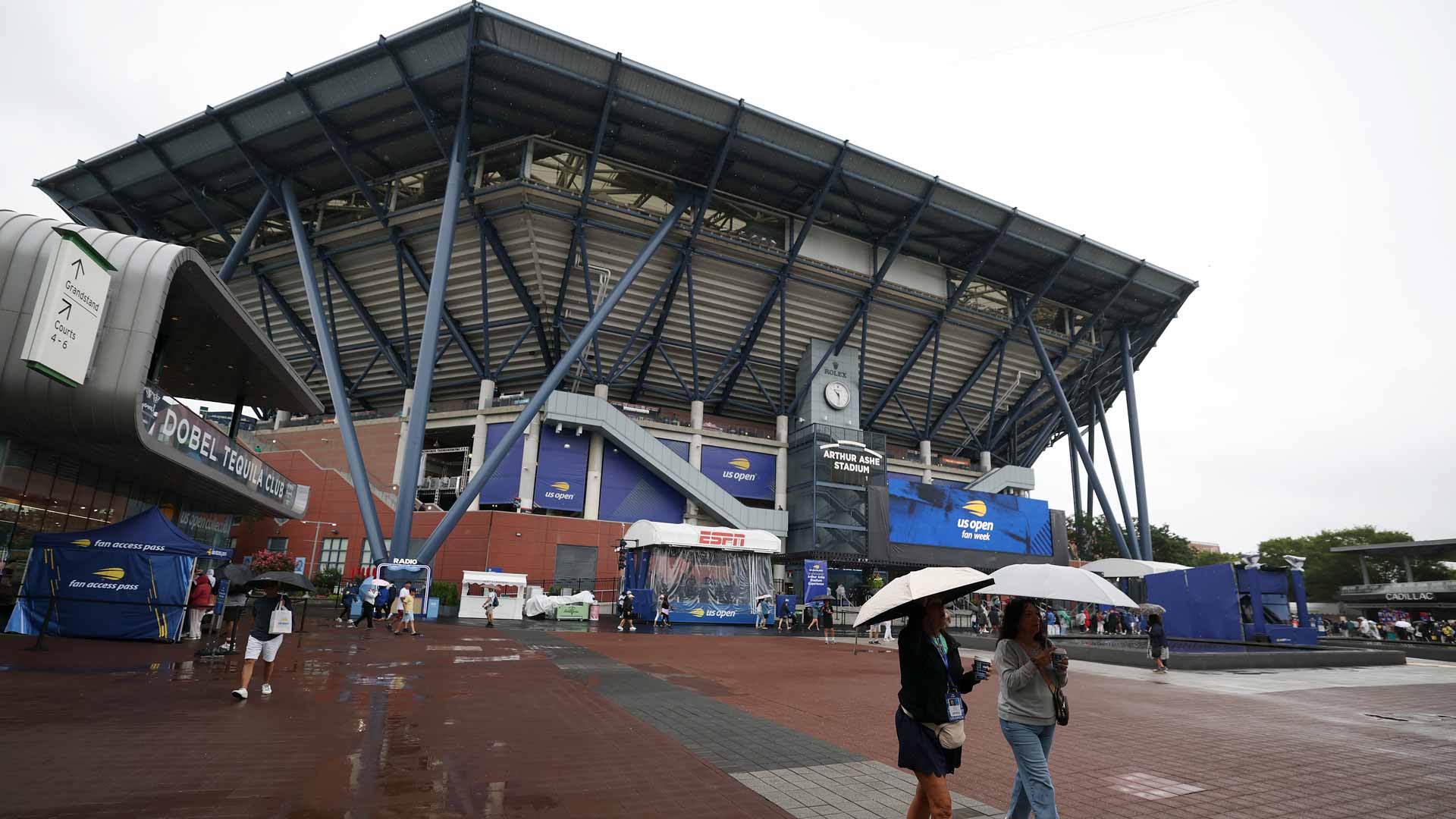 Rain wipes out a day's worth of US Open qualifying