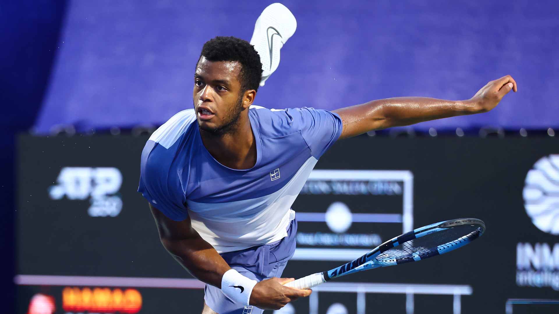 Mpetshi Perricard saves four set points before storming into Winston-Salem SFs