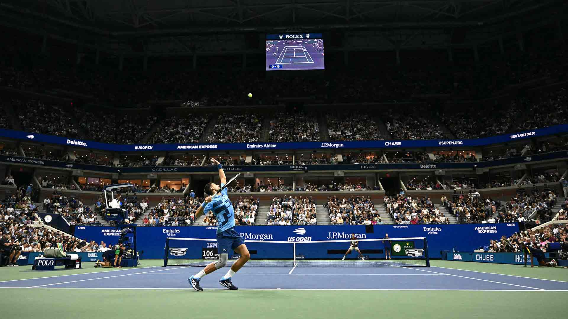 Novak Djokovic tiene un récord de 90-14 en el US Open.