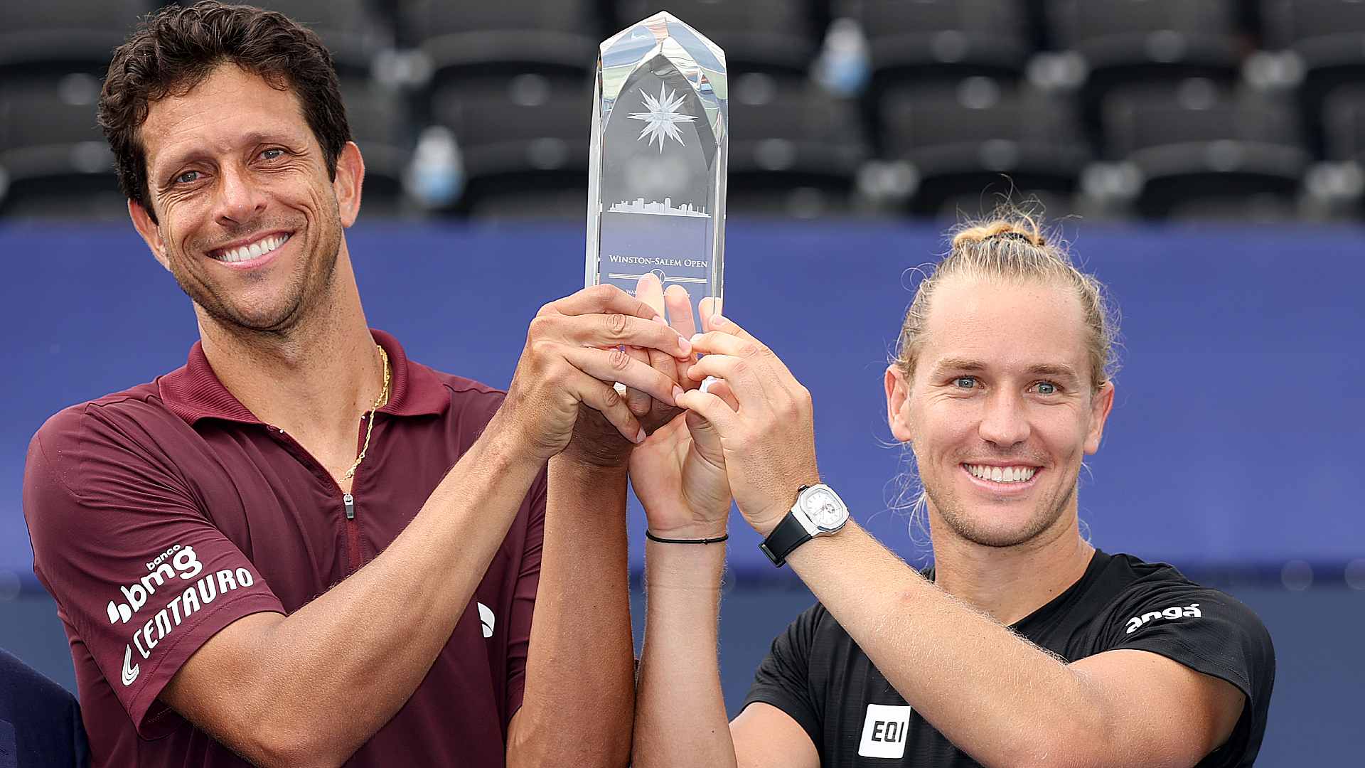 Matos/Melo clinch Winston-Salem doubles crown