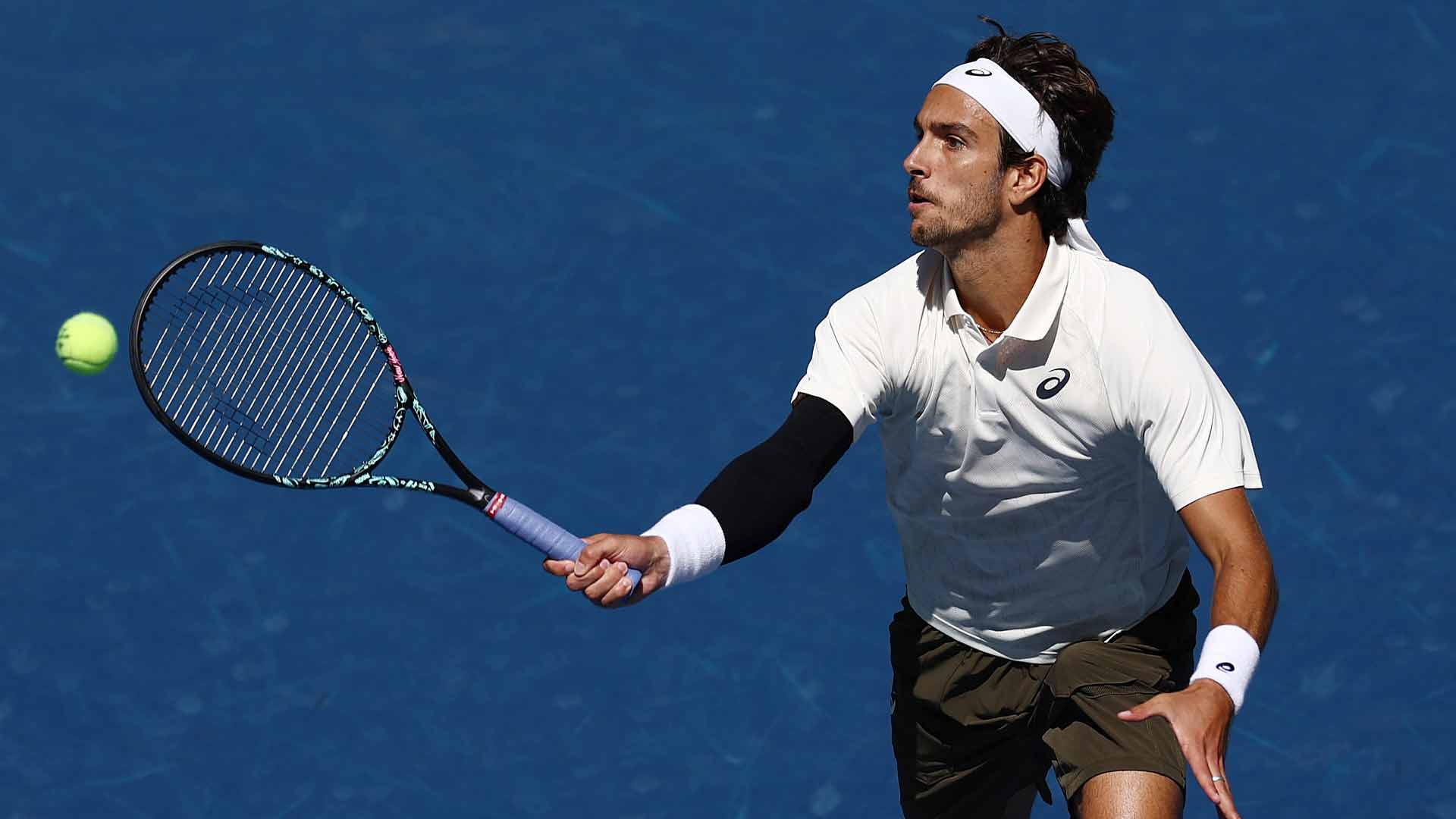 Musetti advances to R4 at US Open for first time after Cobolli retires