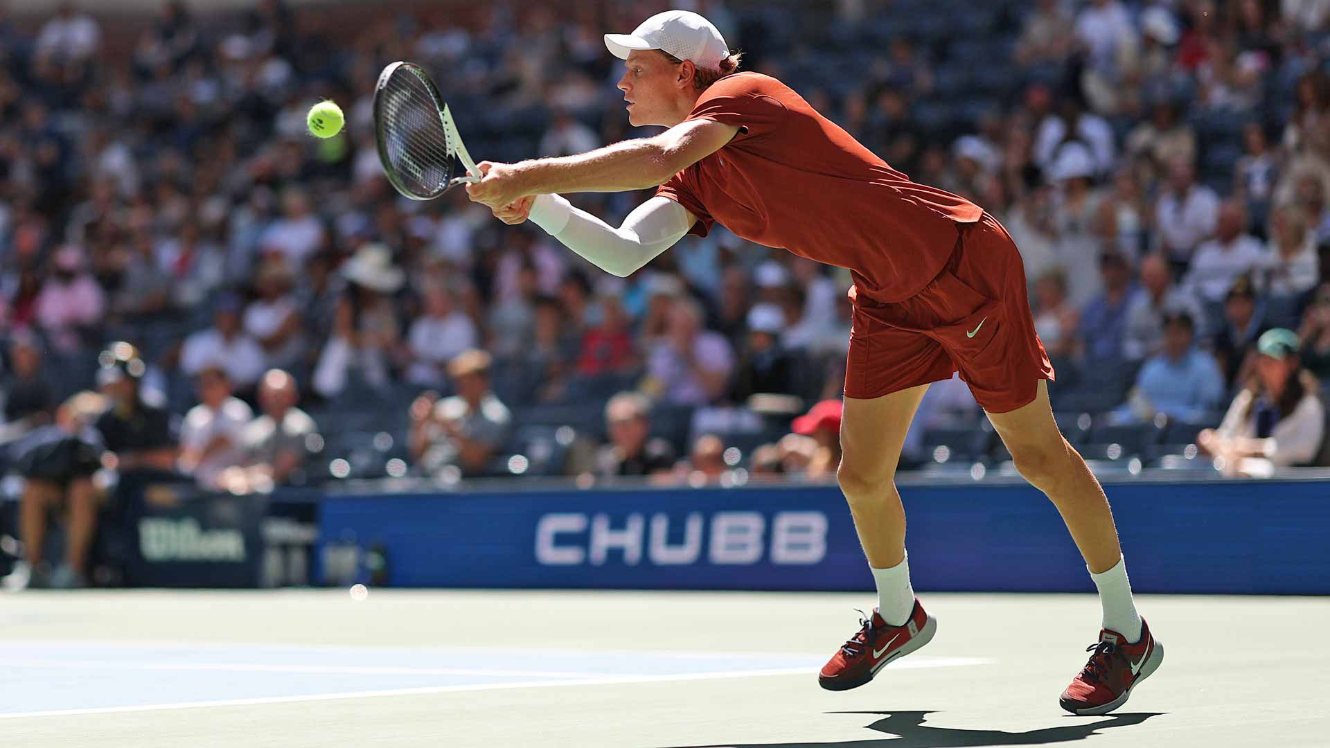 Sinner puts pedal to the metal to escape Shapovalov at US Open