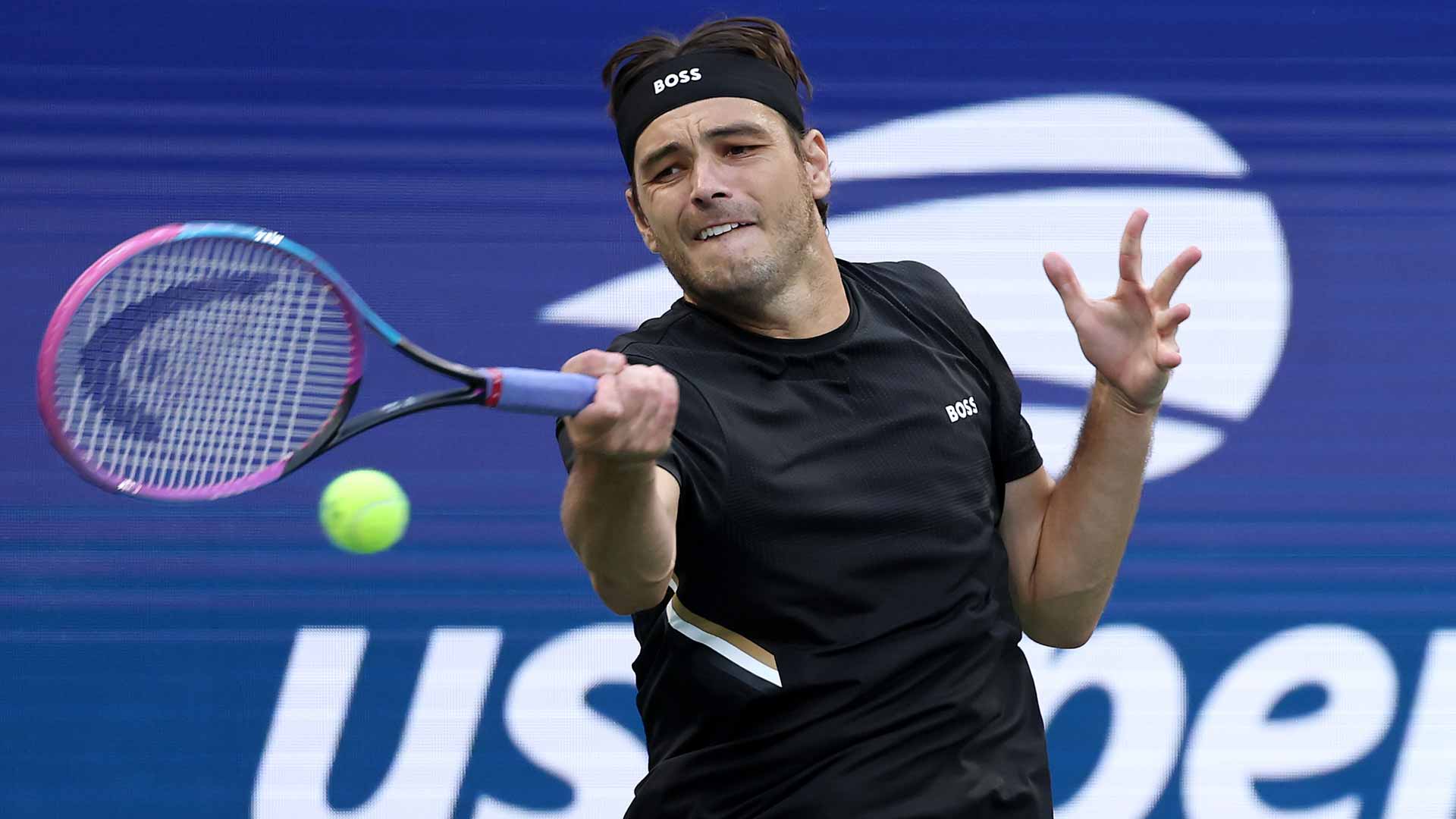 Fritz, final American standing, fires into US Open QFs behind flawless performance