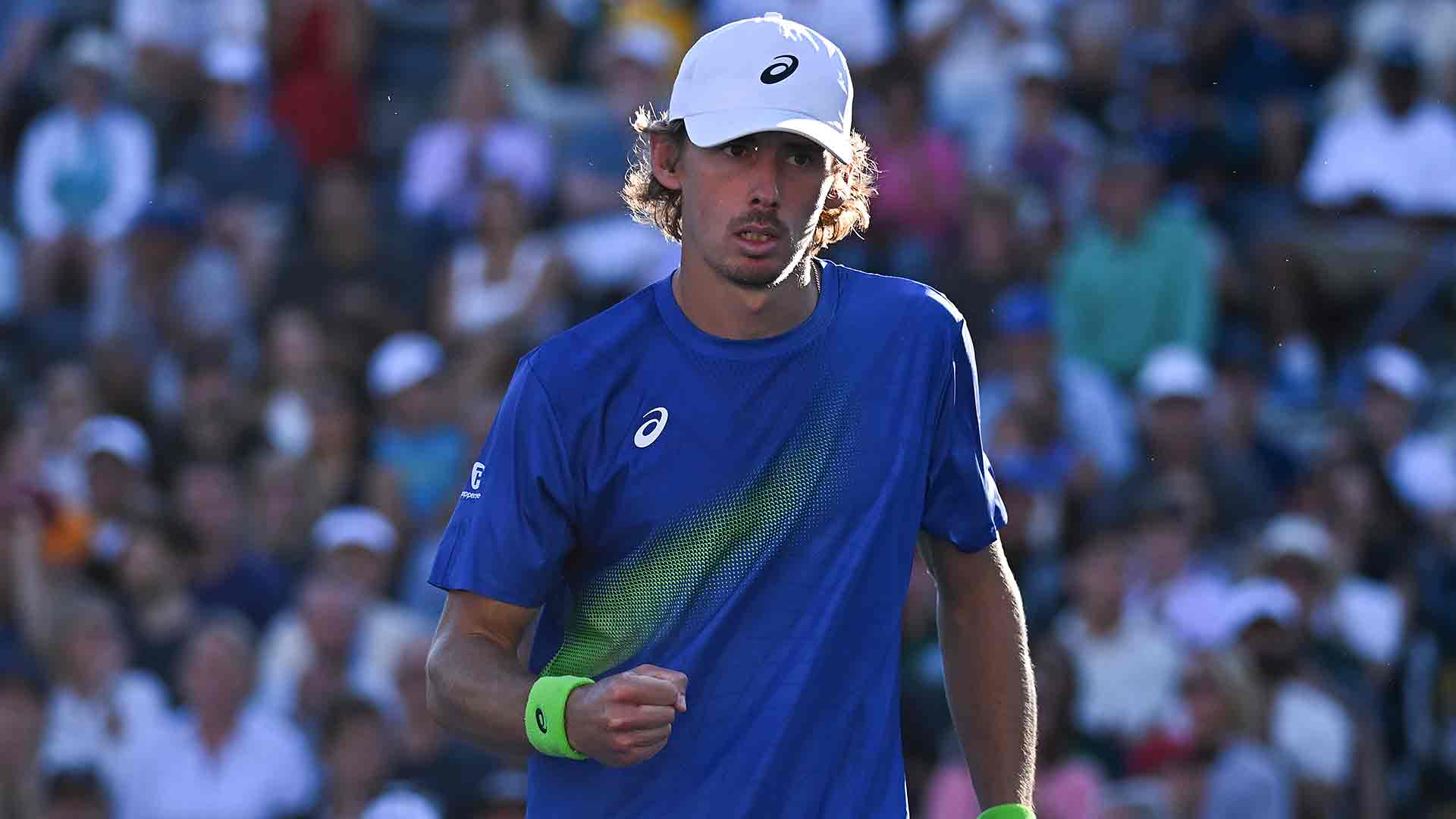 Alex de Miñaur tiene un récord de 22-8 en el US Open.