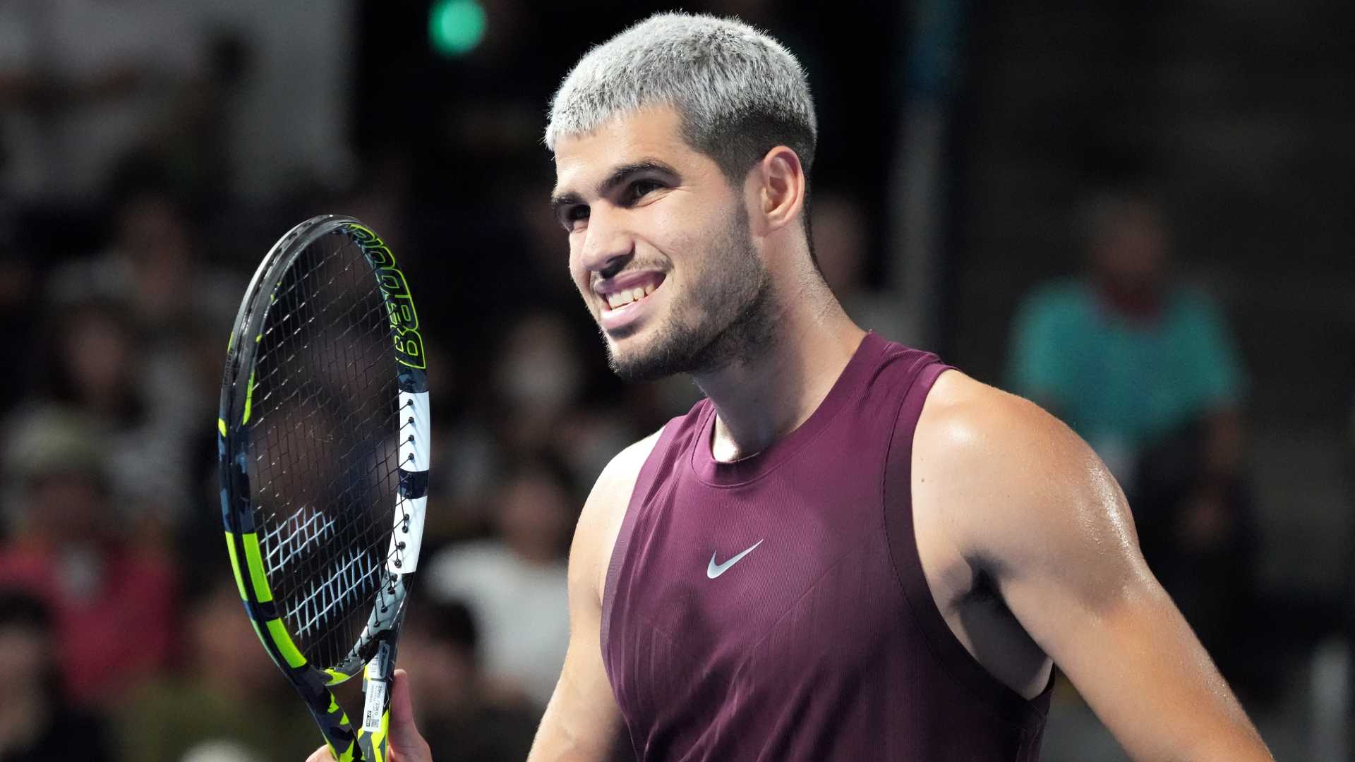 Alcaraz, tested by movement concerns & Ruud, sets Tokyo final vs. Fritz