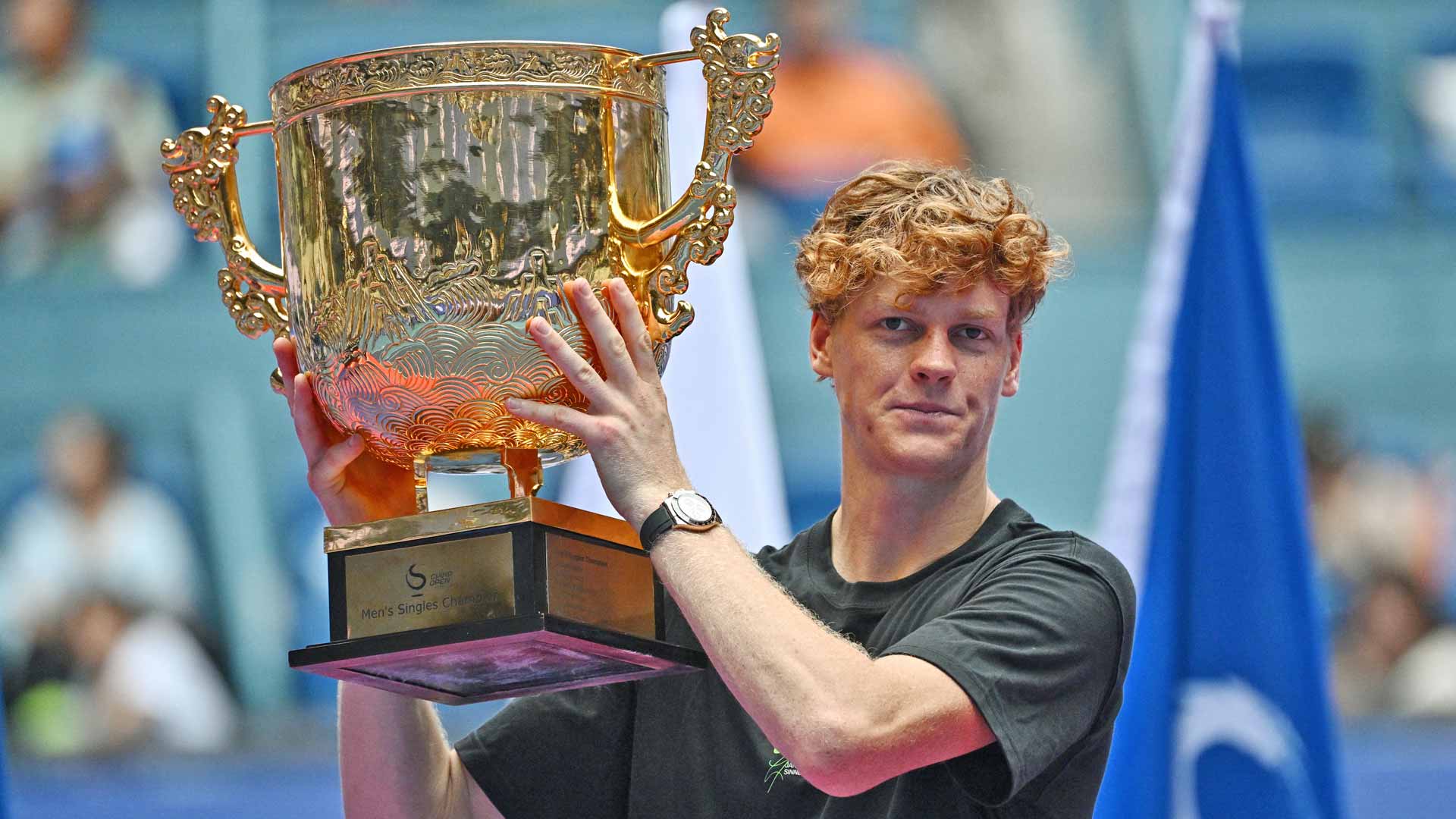 Sinner sinks Tien, wins third title of season in Beijing