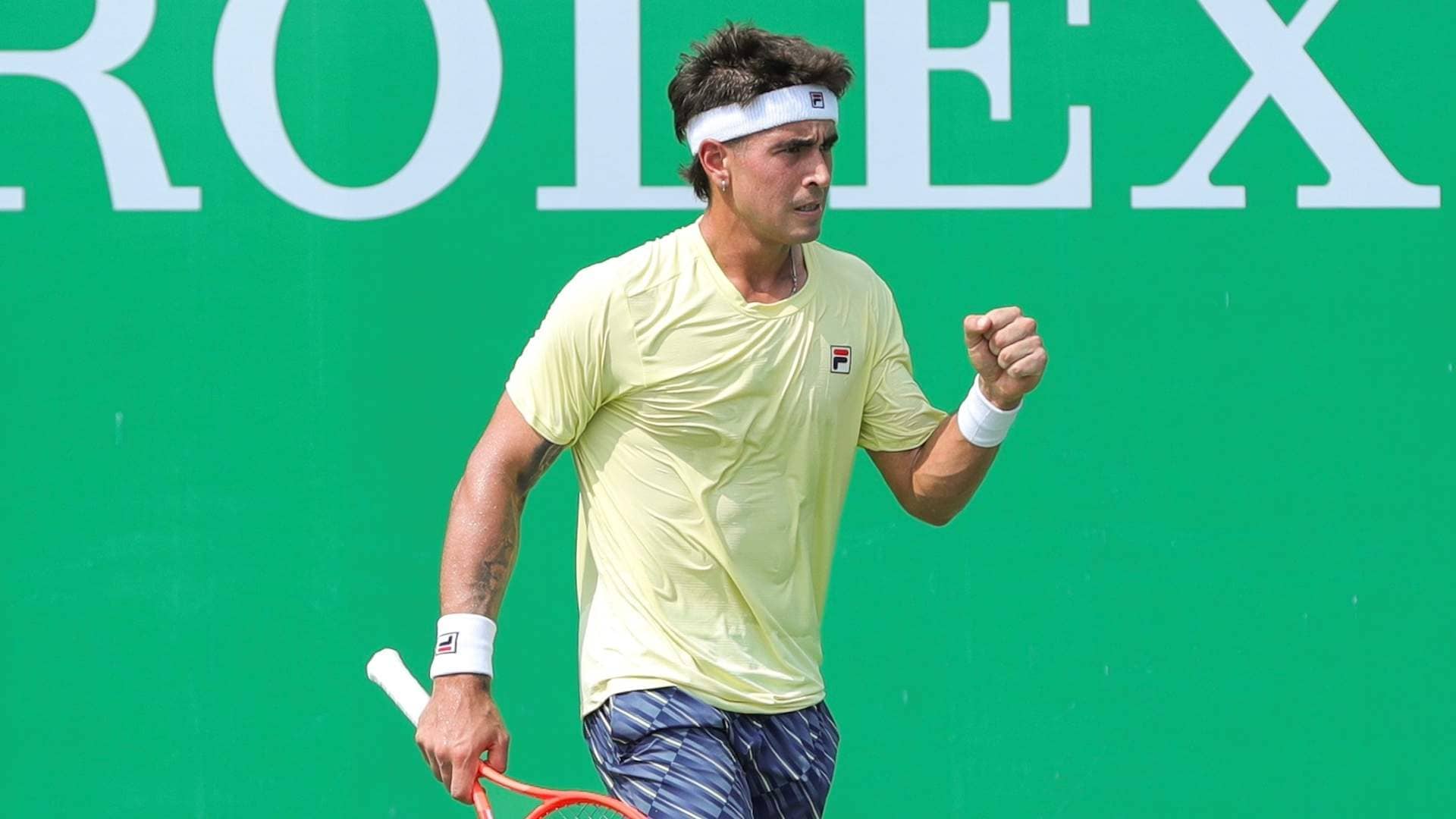 Francisco Comesaña medirá a Lorenzo Musetti en el Rolex Shanghai Masters 2025.
