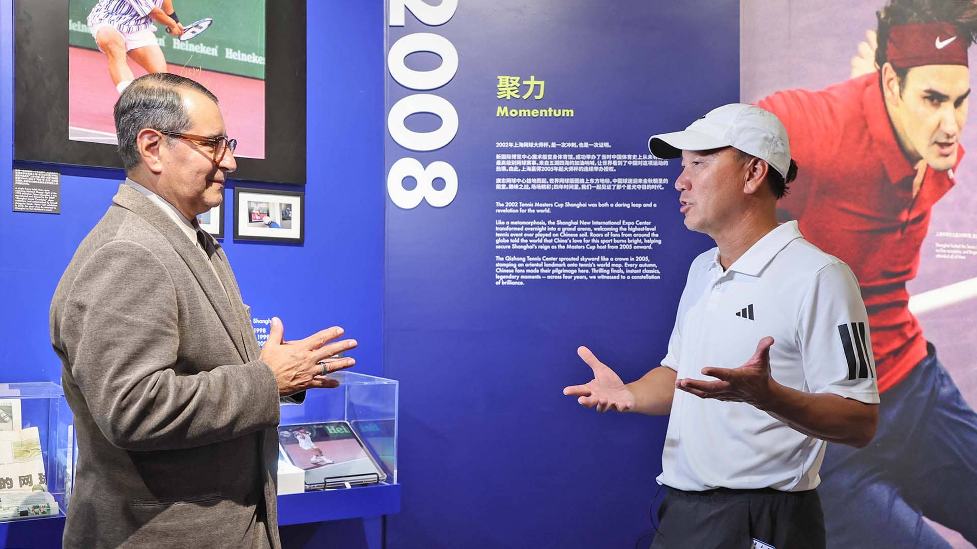 Chang takes trip down memory lane in Shanghai