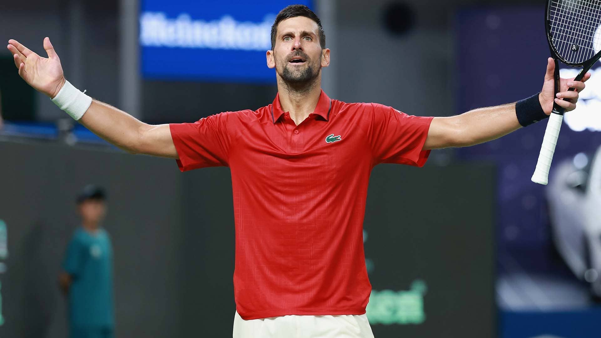 Stayin' alive in Shanghai! Djokovic tops Bergs for M1000 history