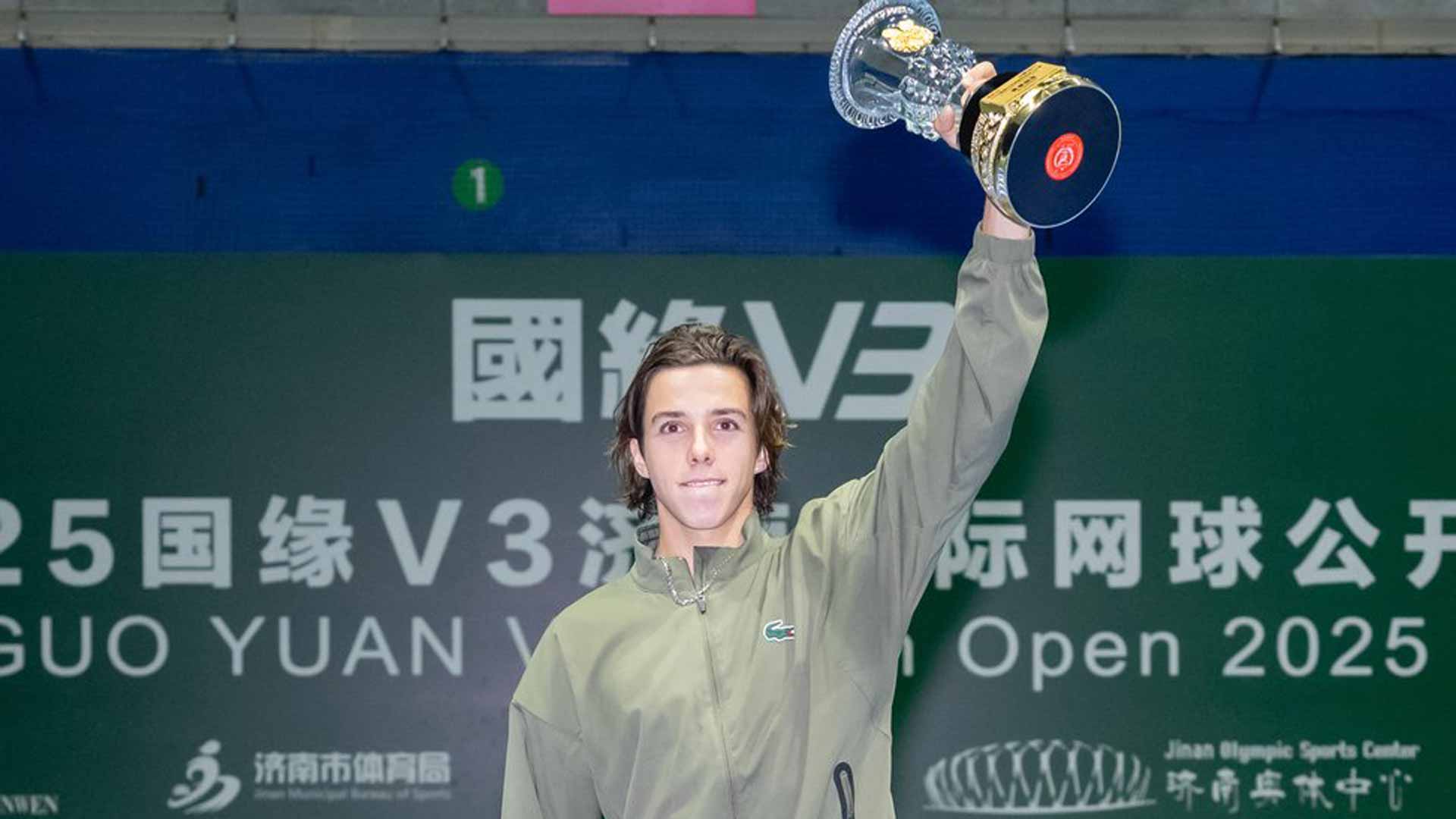 Cazaux climbs to career high following Jinan Challenger title run