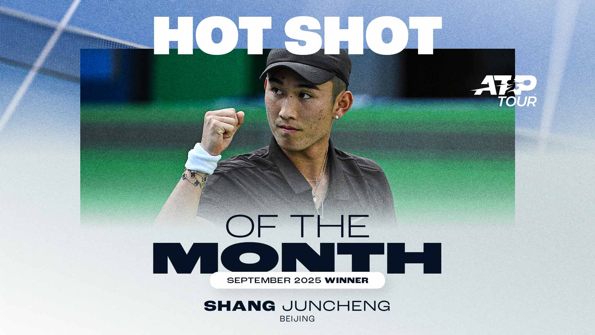 Shang Juncheng wins September's Hot Shot of the Month award for his smooth work in Beijing.