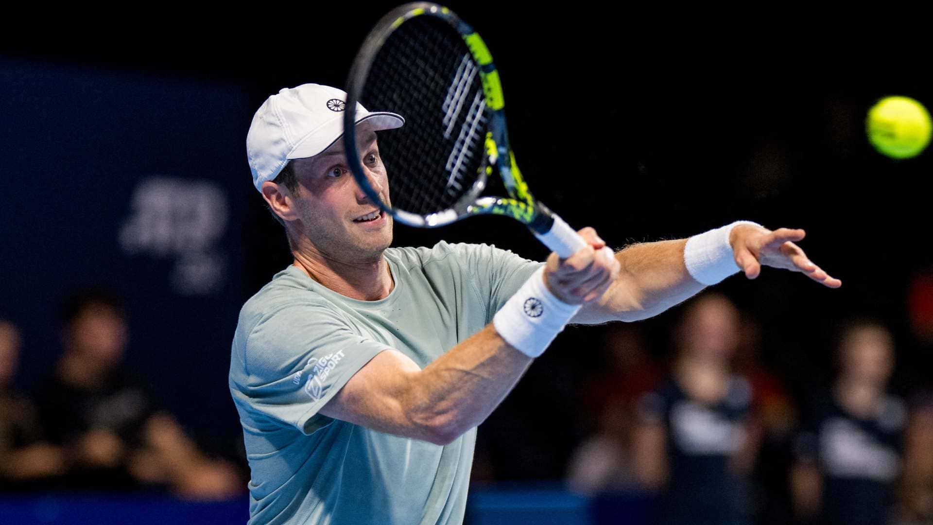 Van de Zandschulp channels new coach bounce to upset Fonseca in Brussels