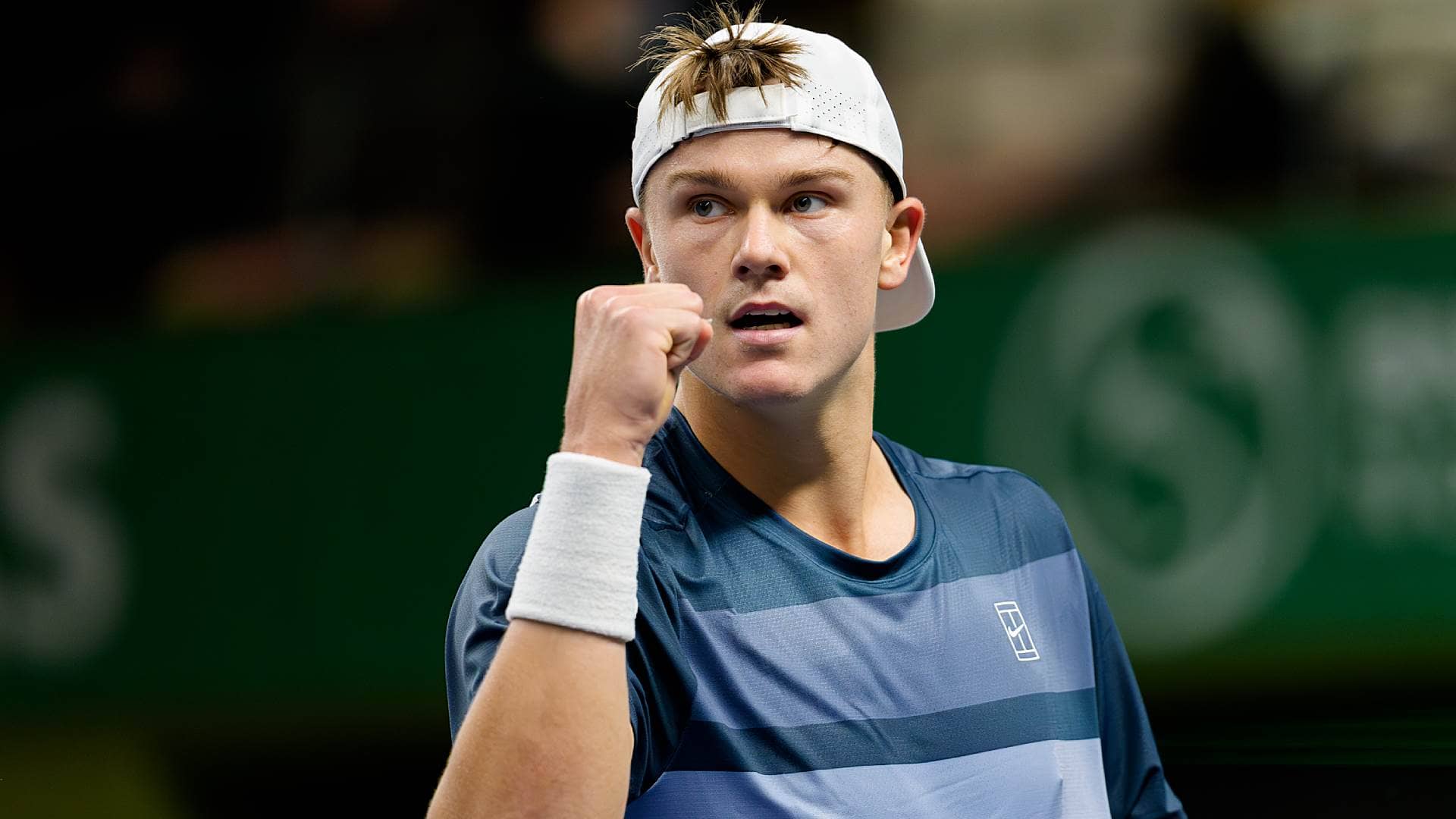 Top seed Rune escapes late jam to win Stockholm opener