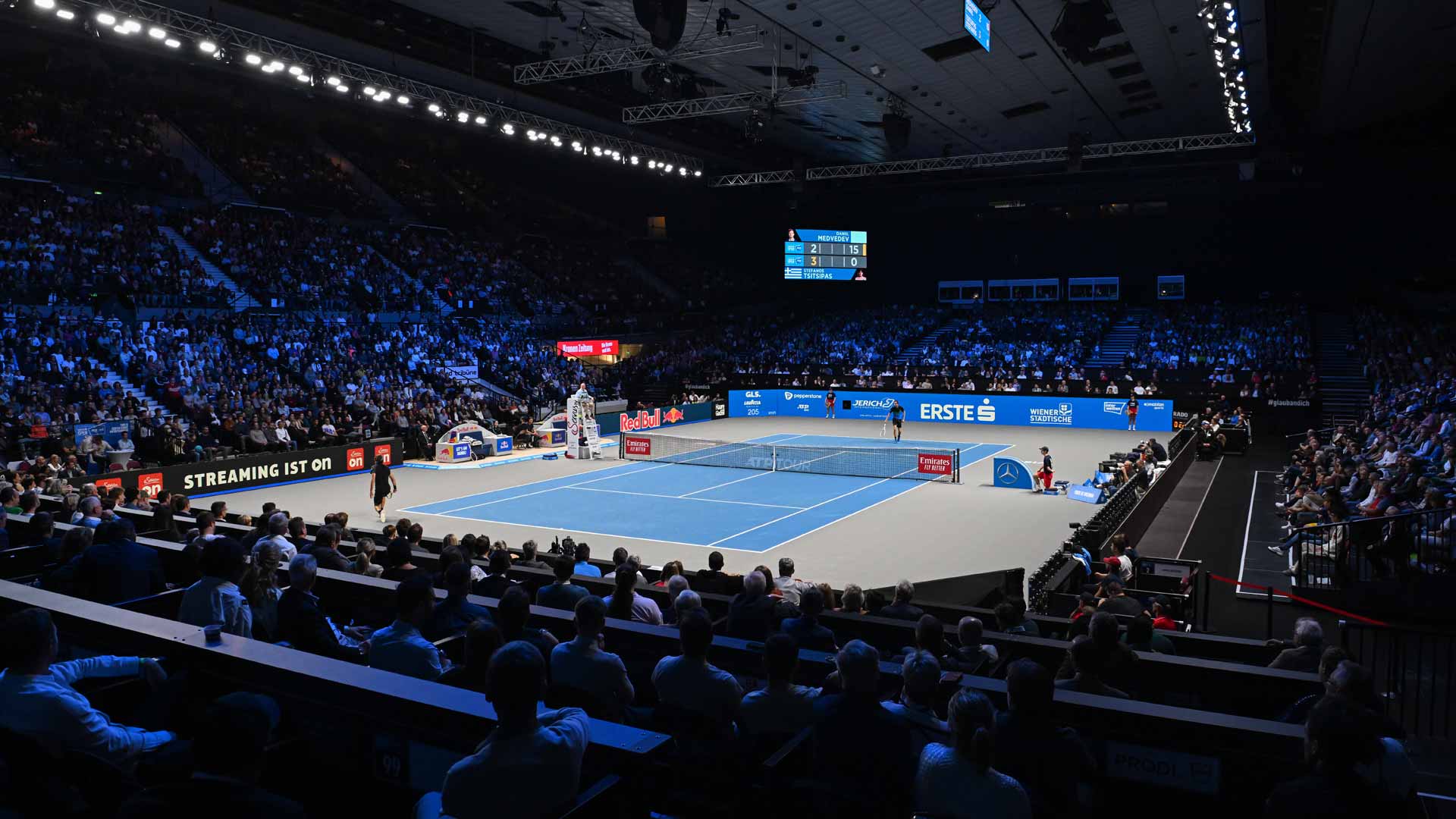 What is the Vienna tennis schedule?