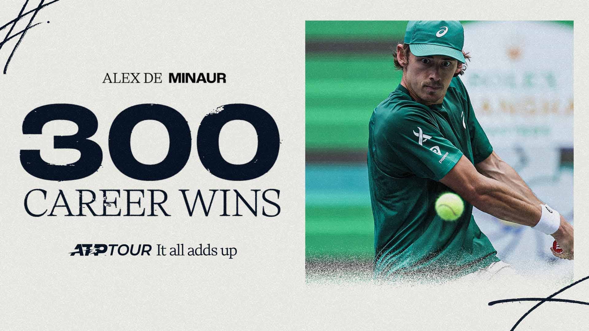 De Minaur notches 300th career win in fast Vienna start