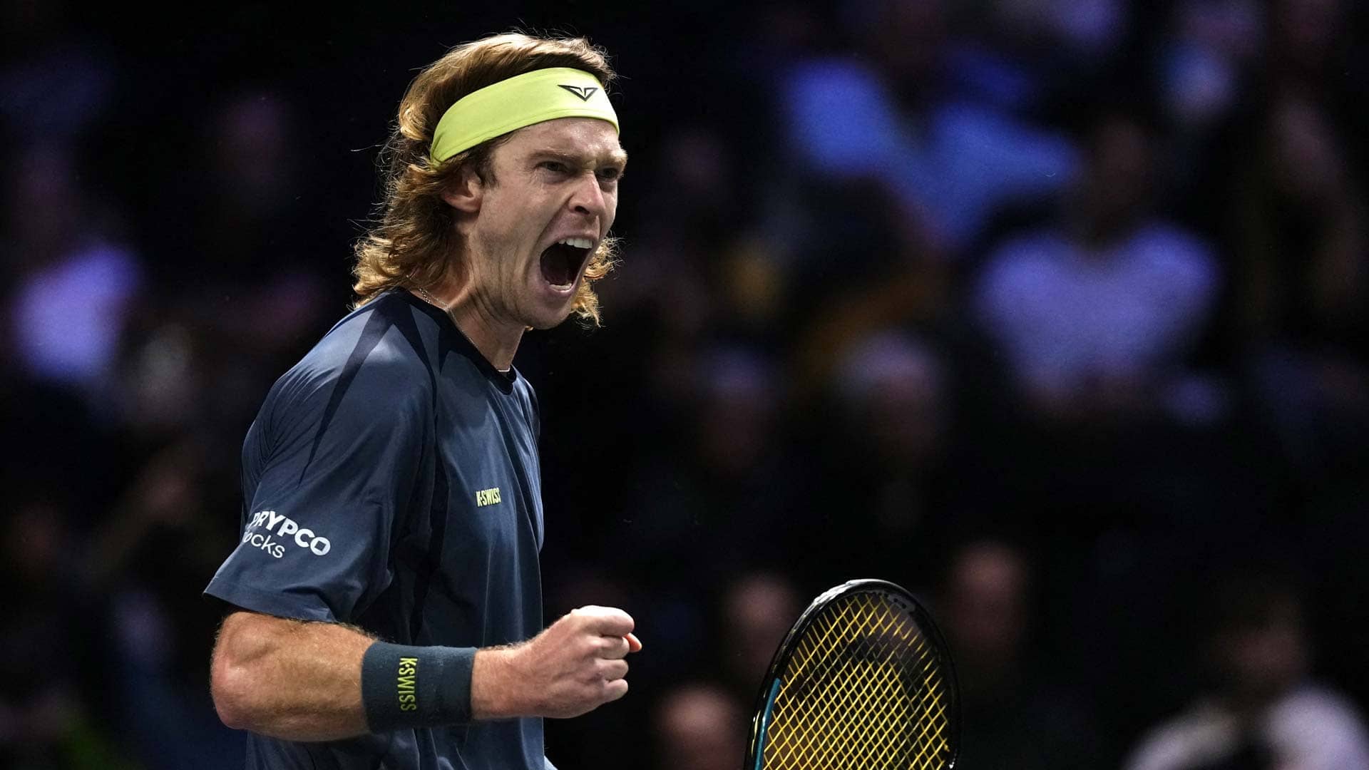 Rublev earns first win since US Open in Paris opener