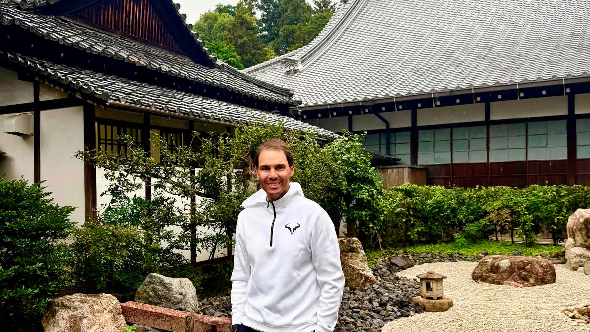 Rafael Nadal compartió con sus seguidores sus recientes vacaciones en Japón.