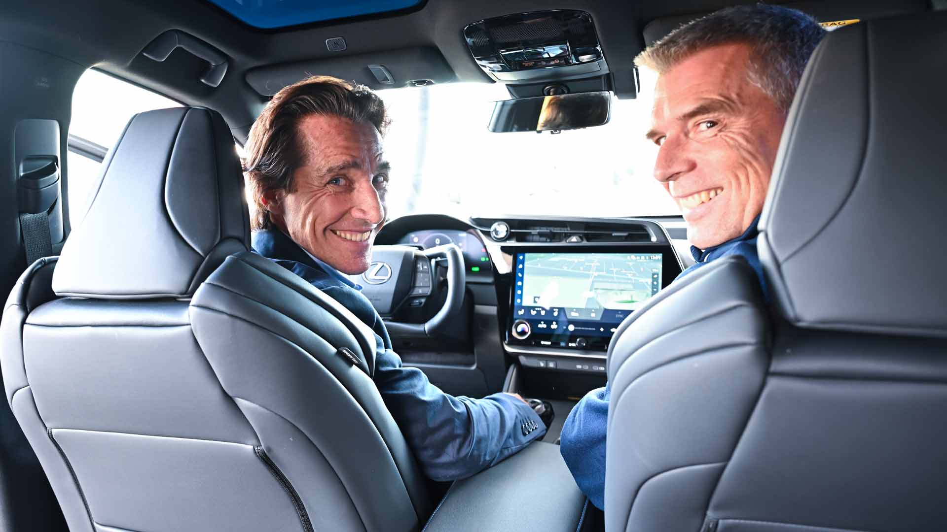 ATP CEO Eno Polo and Lexus Europe Head Andre Schmidt.