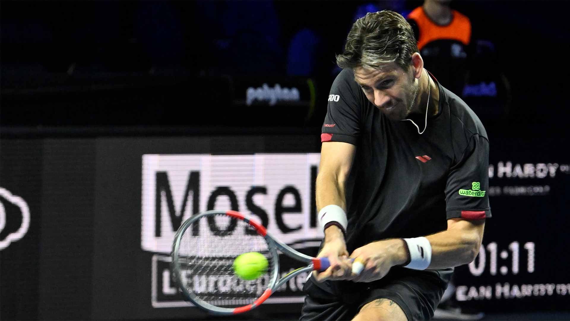 Norrie seals Metz SF berth with late surge, former champ Sonego wins