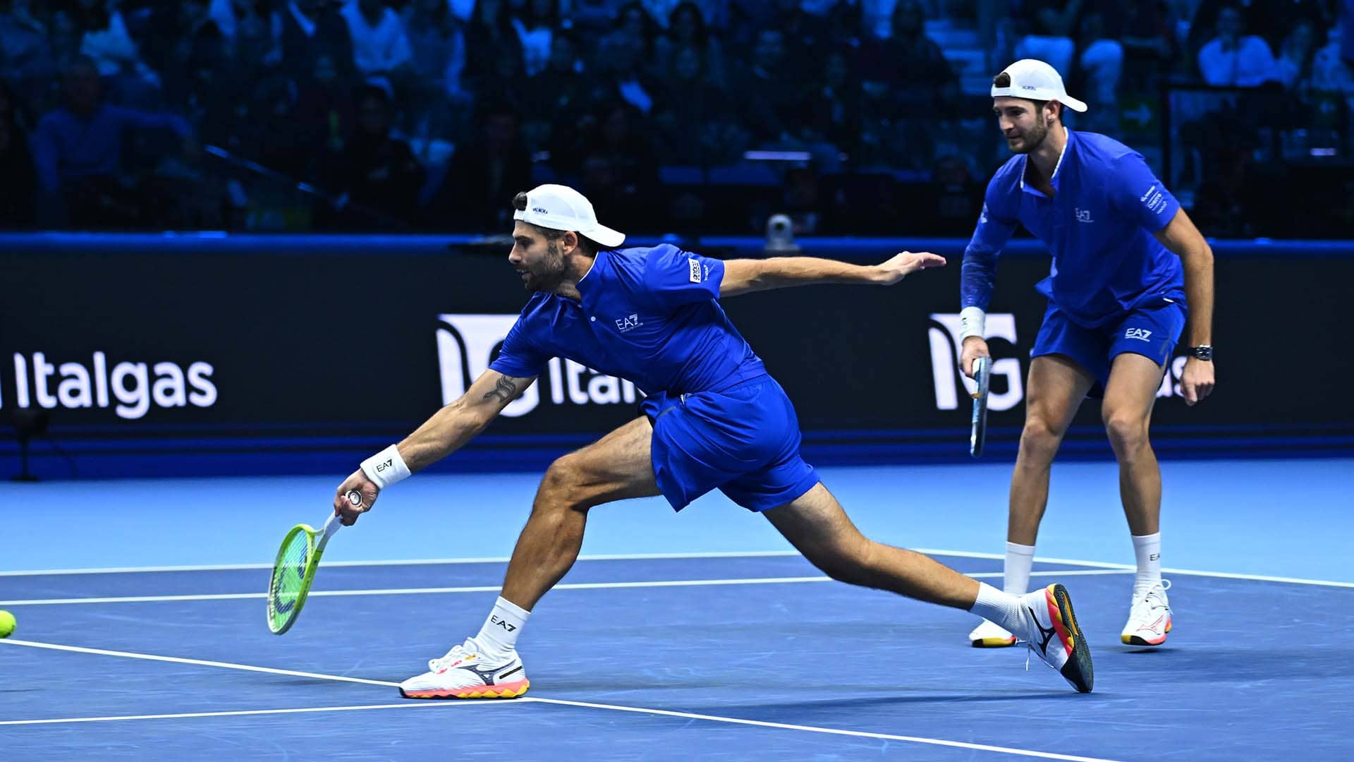 Bolelli/Vavassori raise the roof with opening win in Turin!