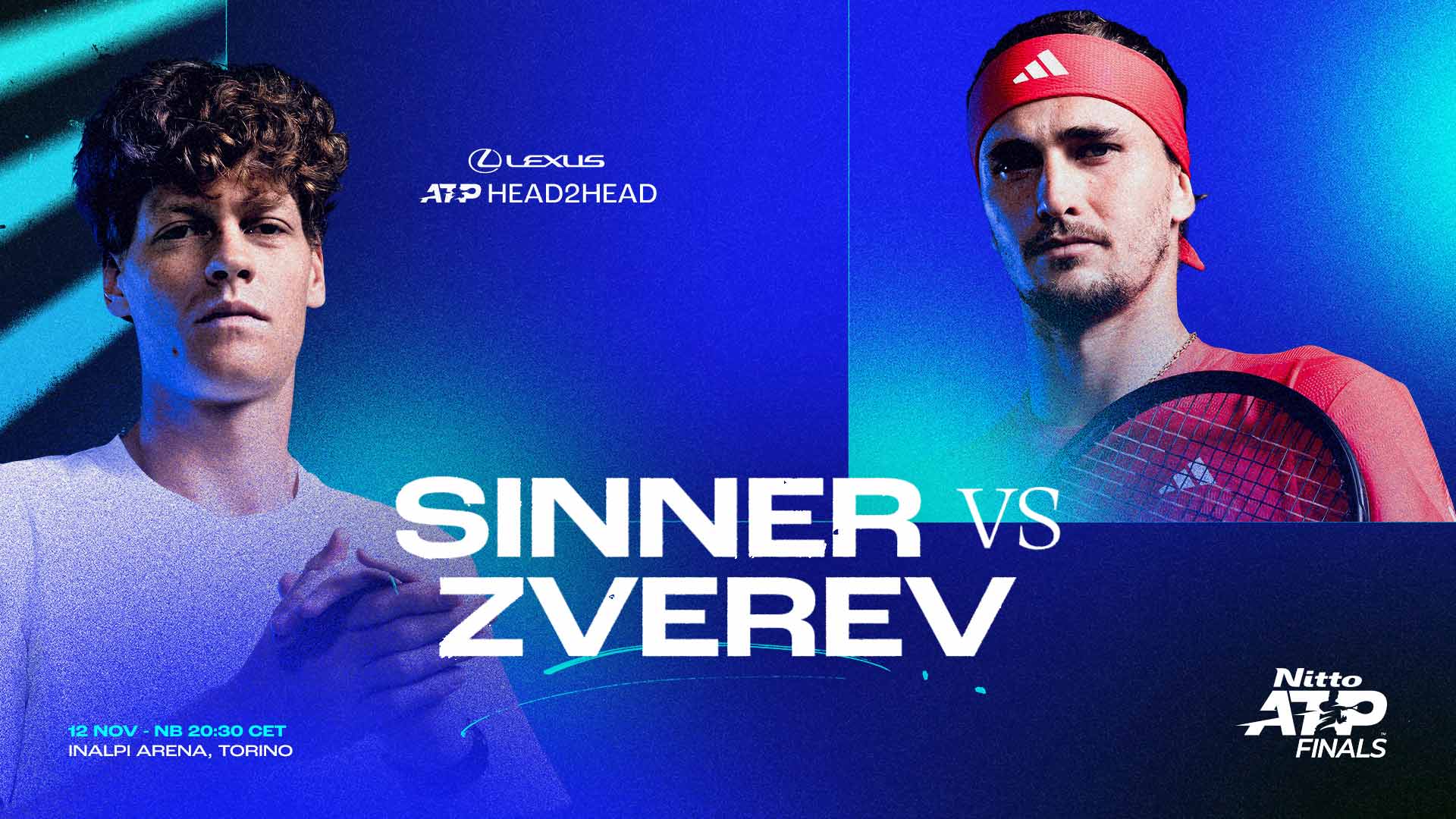 Sinner & Zverev collide after hot starts at Nitto ATP Finals
