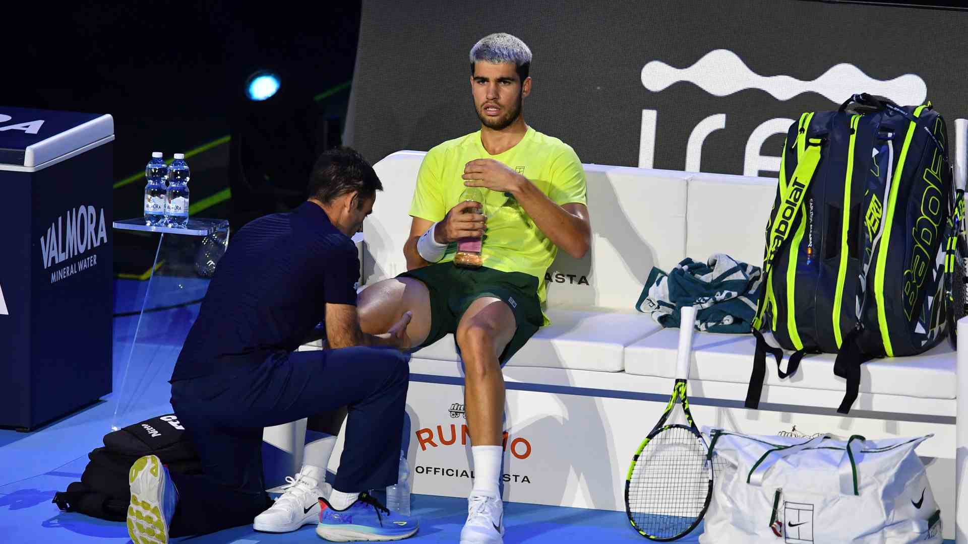 Alcaraz withdraws from Spain's Davis Cup quarter-final 
