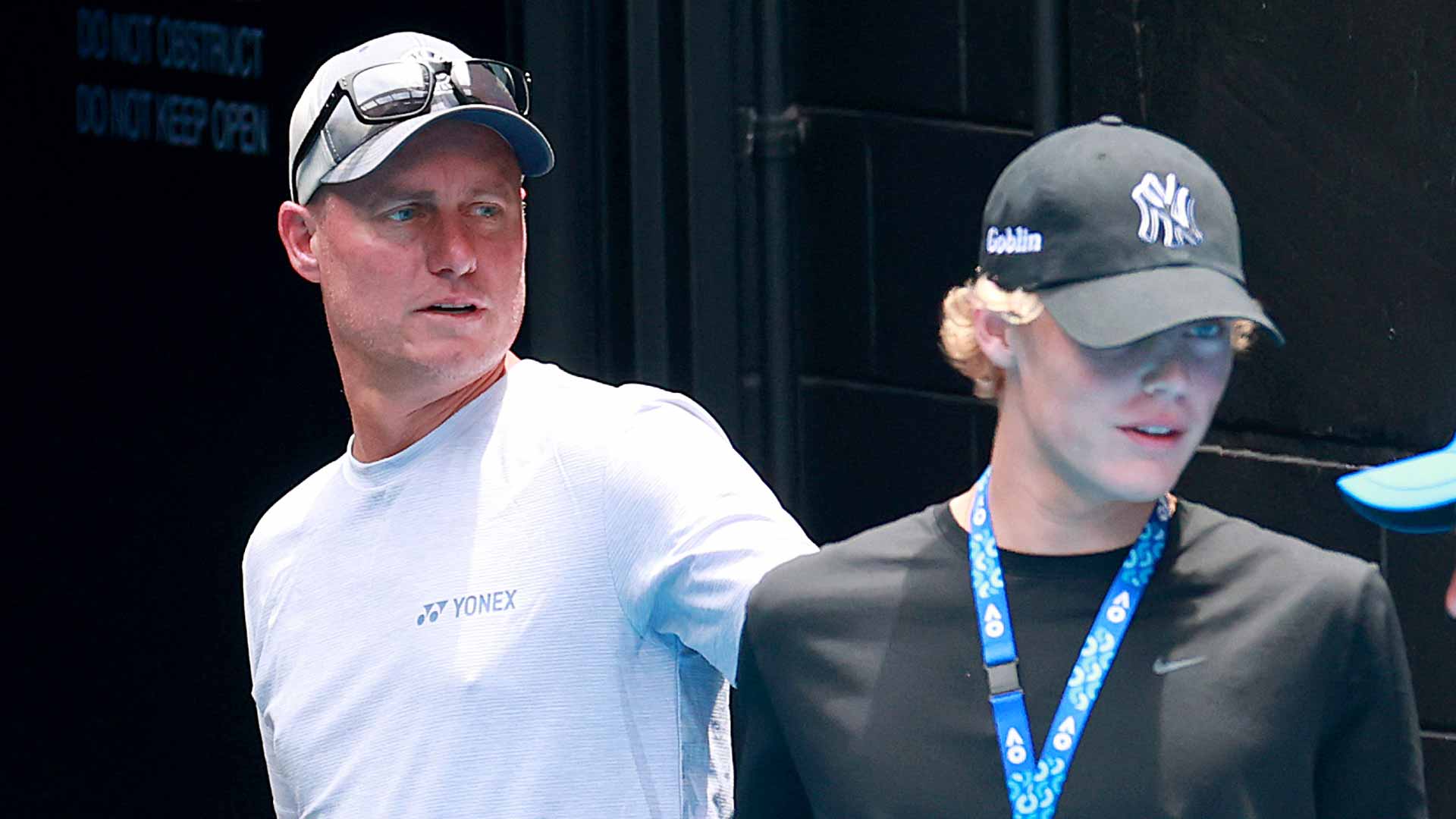 Hewitt father-son duo drops one game in Sydney Challenger debut