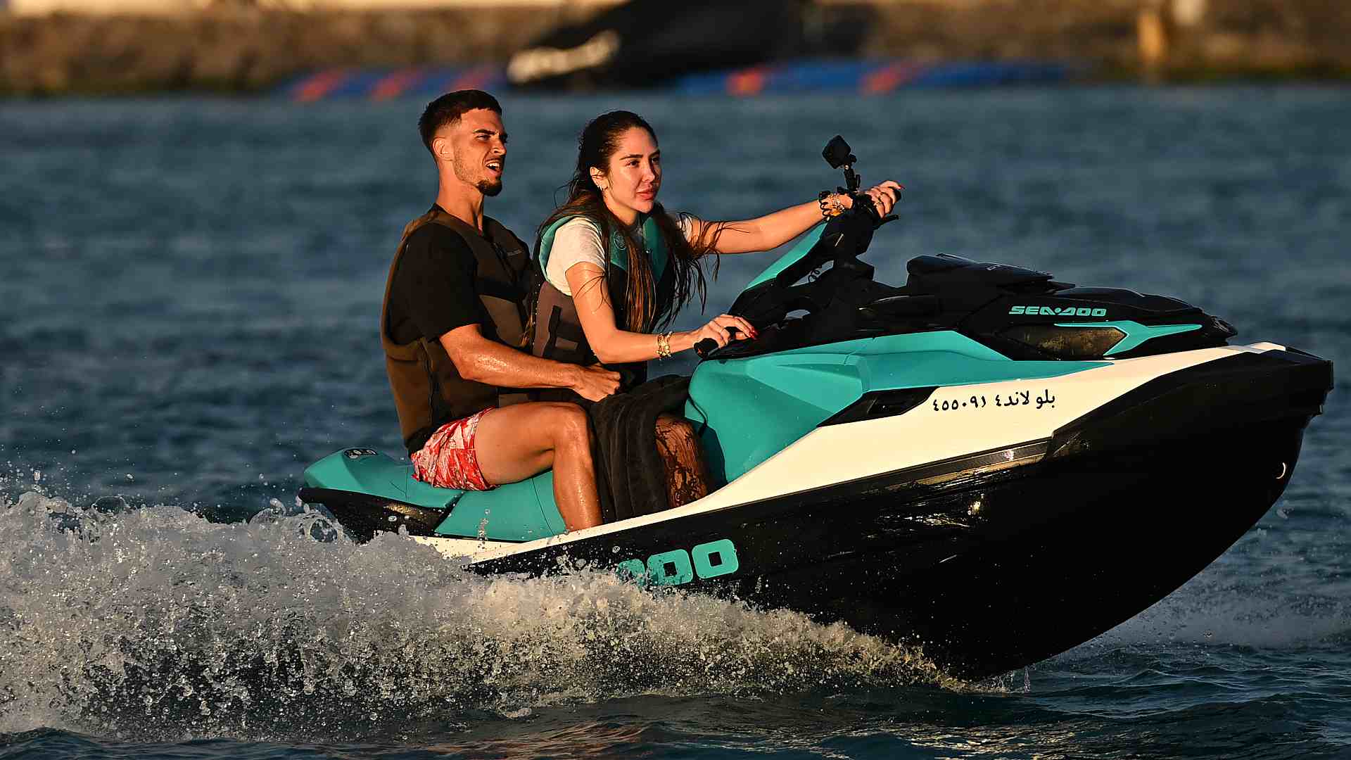 Dino Prizmic in Jeddah ahead of the 2025 Next Gen ATP Finals presented by PIF.