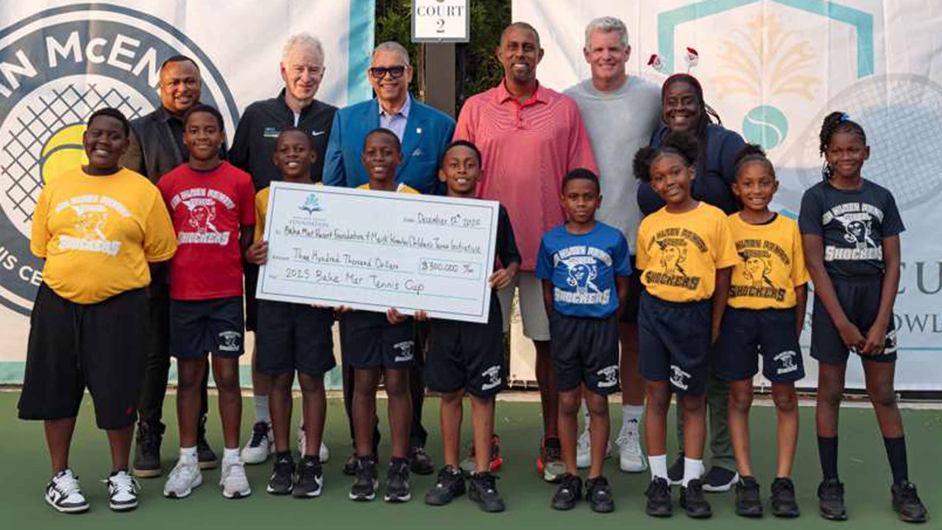 Knowles teams with McEnroe & more at Baha Mar Cup fundraiser