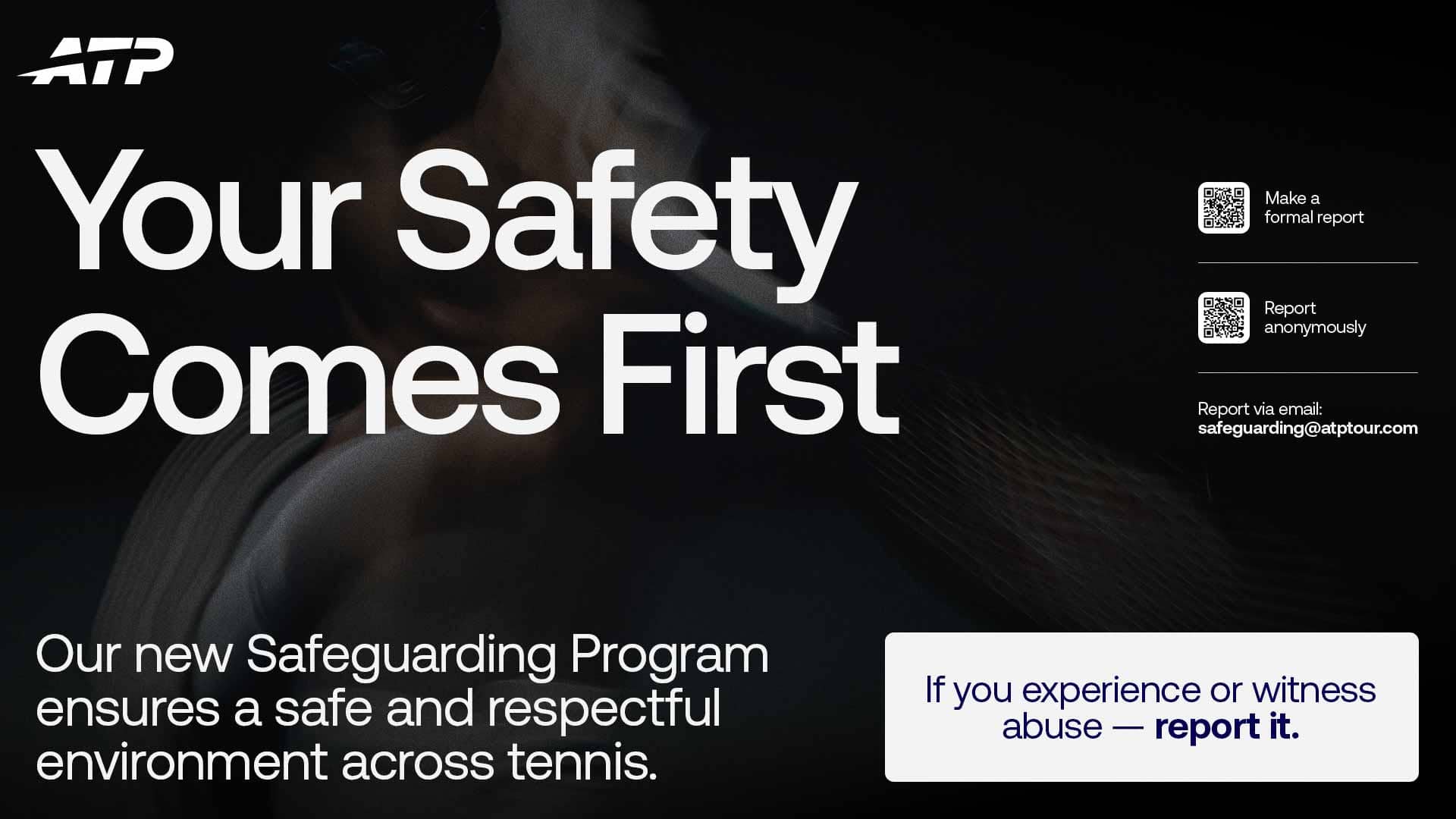 ATP announces new Safeguarding Programme ahead of 2026 season