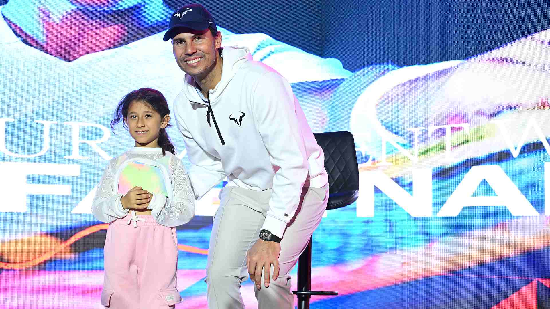 Nadal delights fans in Jeddah
