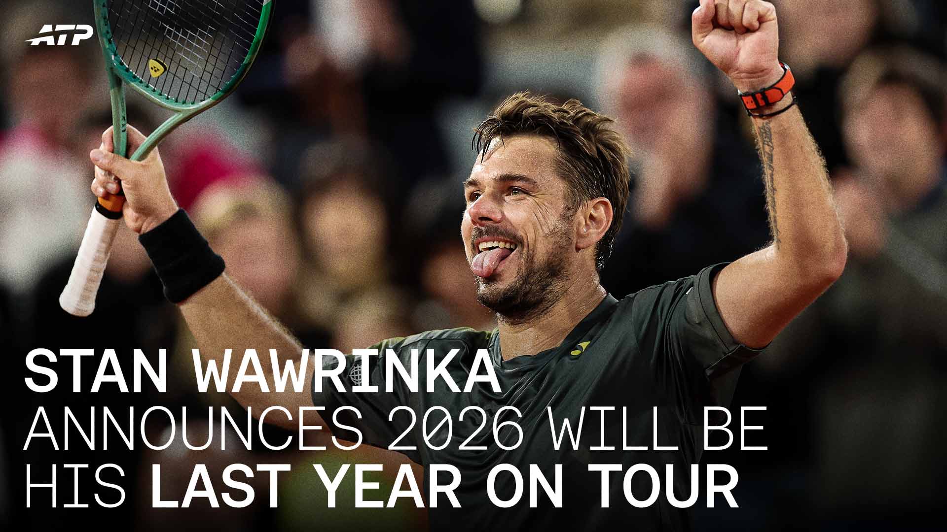 Wawrinka announces 'one last push': 2026 will be his last year